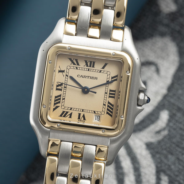 Cartier Panthere acciaio / oro quarzo orologio da uomo 8394 LP: 8550EUR  [2110850]
