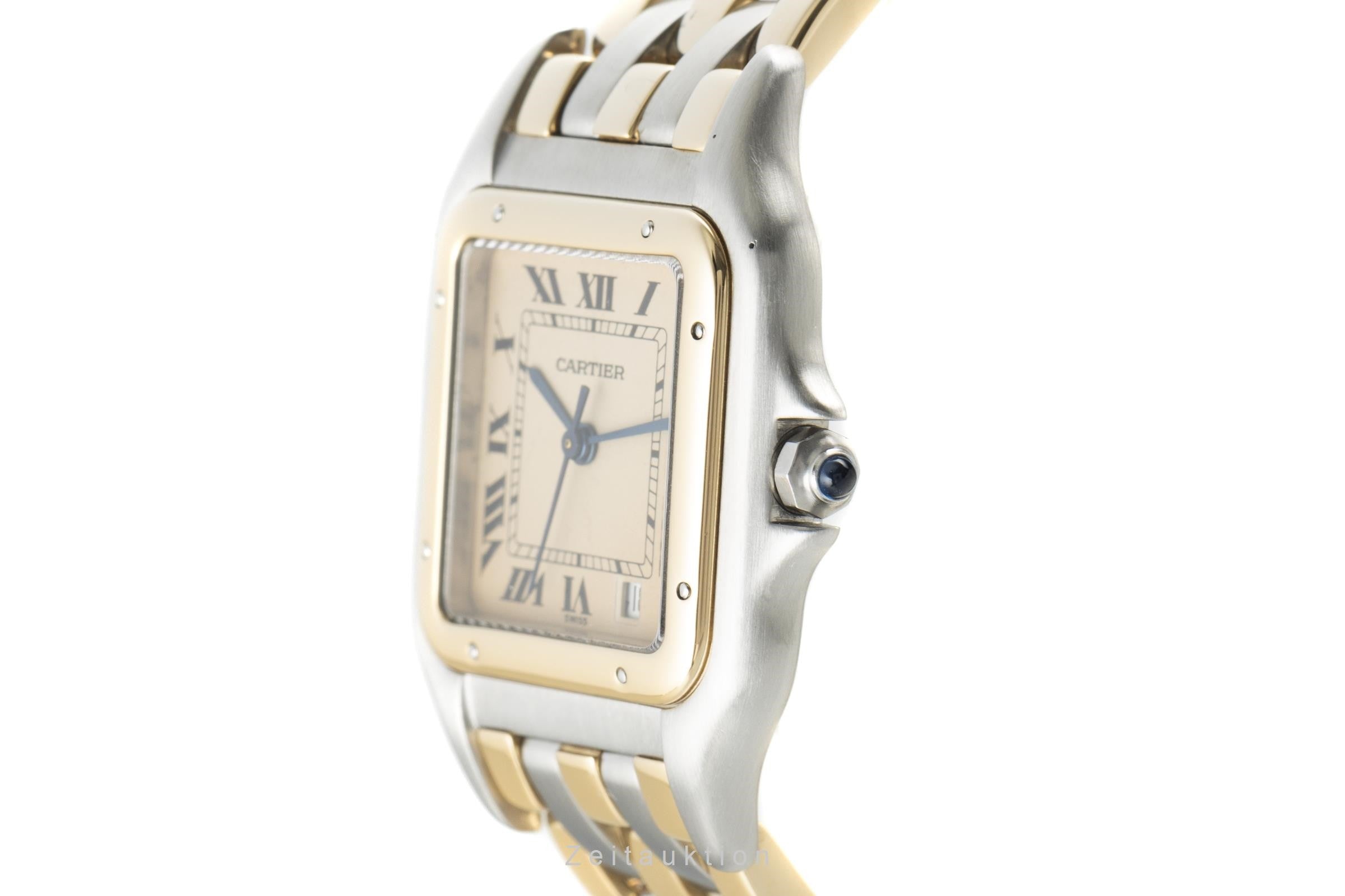 Cartier Panthere acciaio / oro quarzo orologio da uomo 8394 LP: 8550EUR  [2110850]