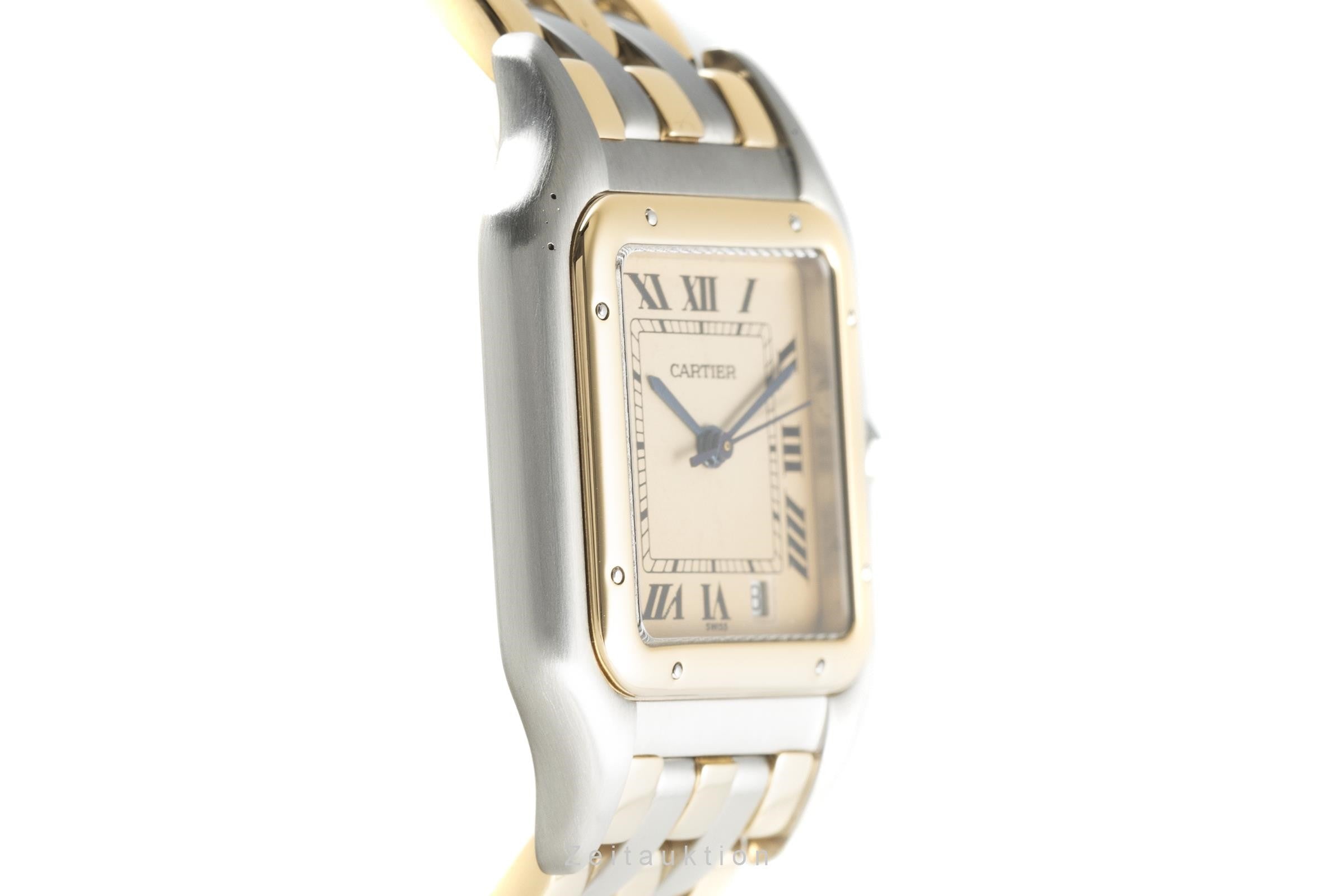 Cartier Panthere acciaio / oro quarzo orologio da uomo 8394 LP: 8550EUR  [2110850]