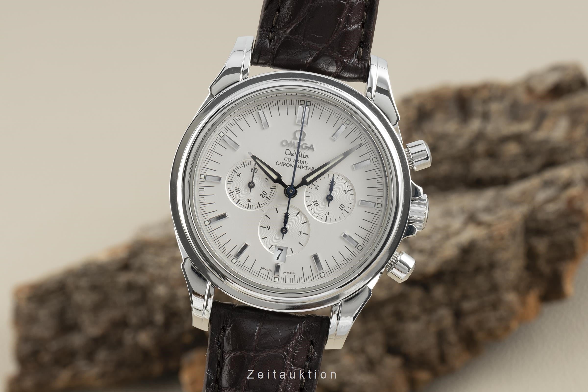 Omega De Ville chronograph steel automatic men's watch 4841.31.32  [2110886]