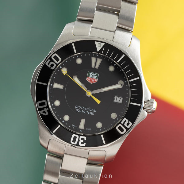 Tag Heuer Aquaracer steel quartz men's watch WAB1110 LP: 1500EUR  [2110952]