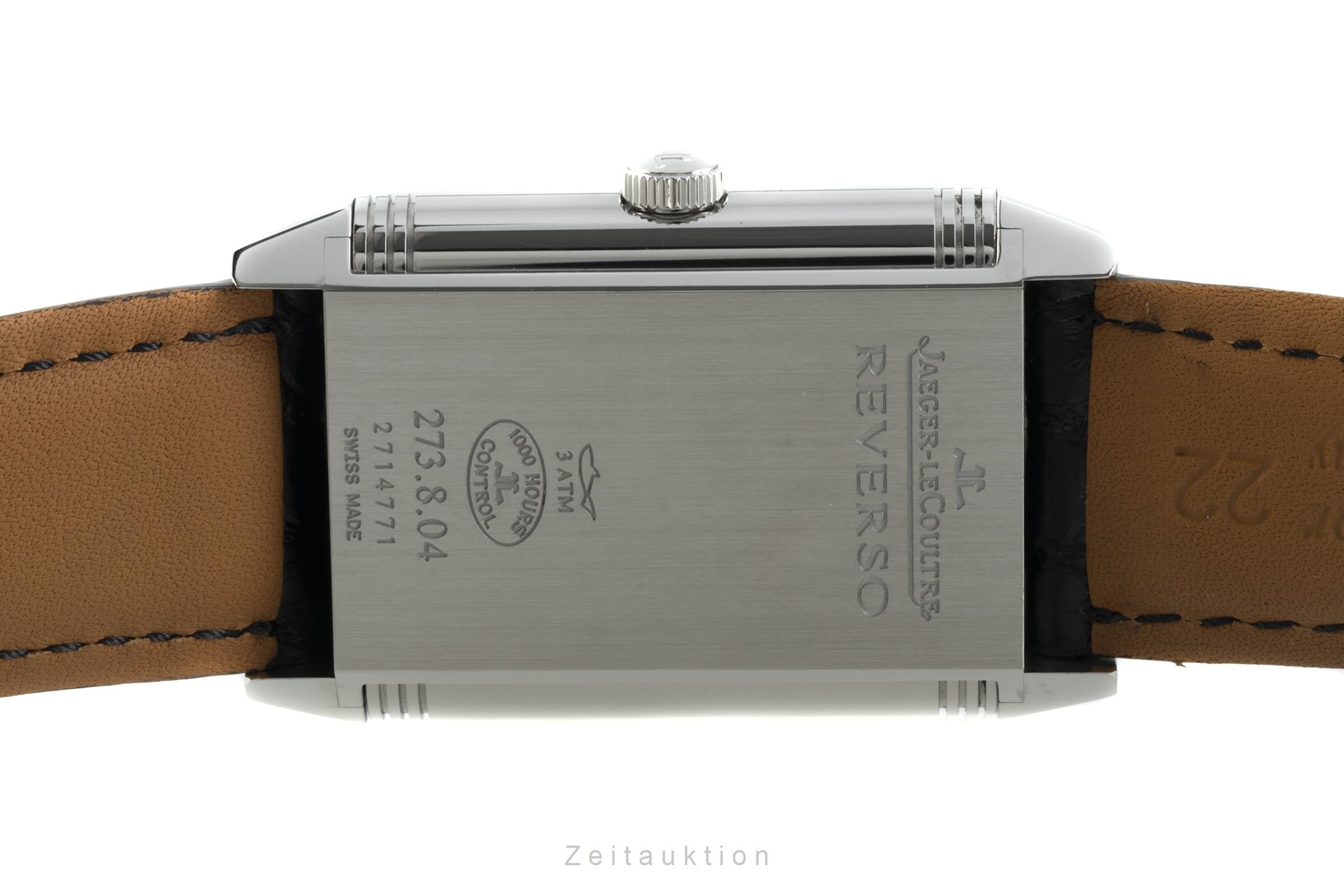 Jaeger LeCoultre Reverso steel manual winding men's watch 273.8.04 LP: 6450EUR  [2111010]