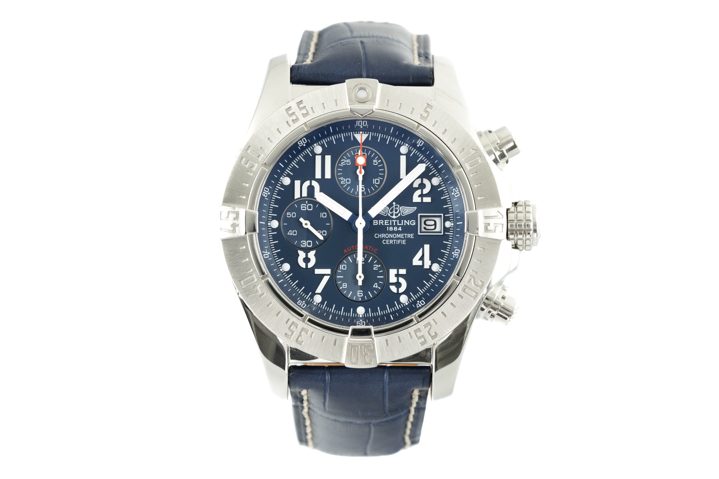 Breitling Avenger Skyland chronographe acier automatique montre pour hommes A13380 LP: 5250EUR  [2111056]