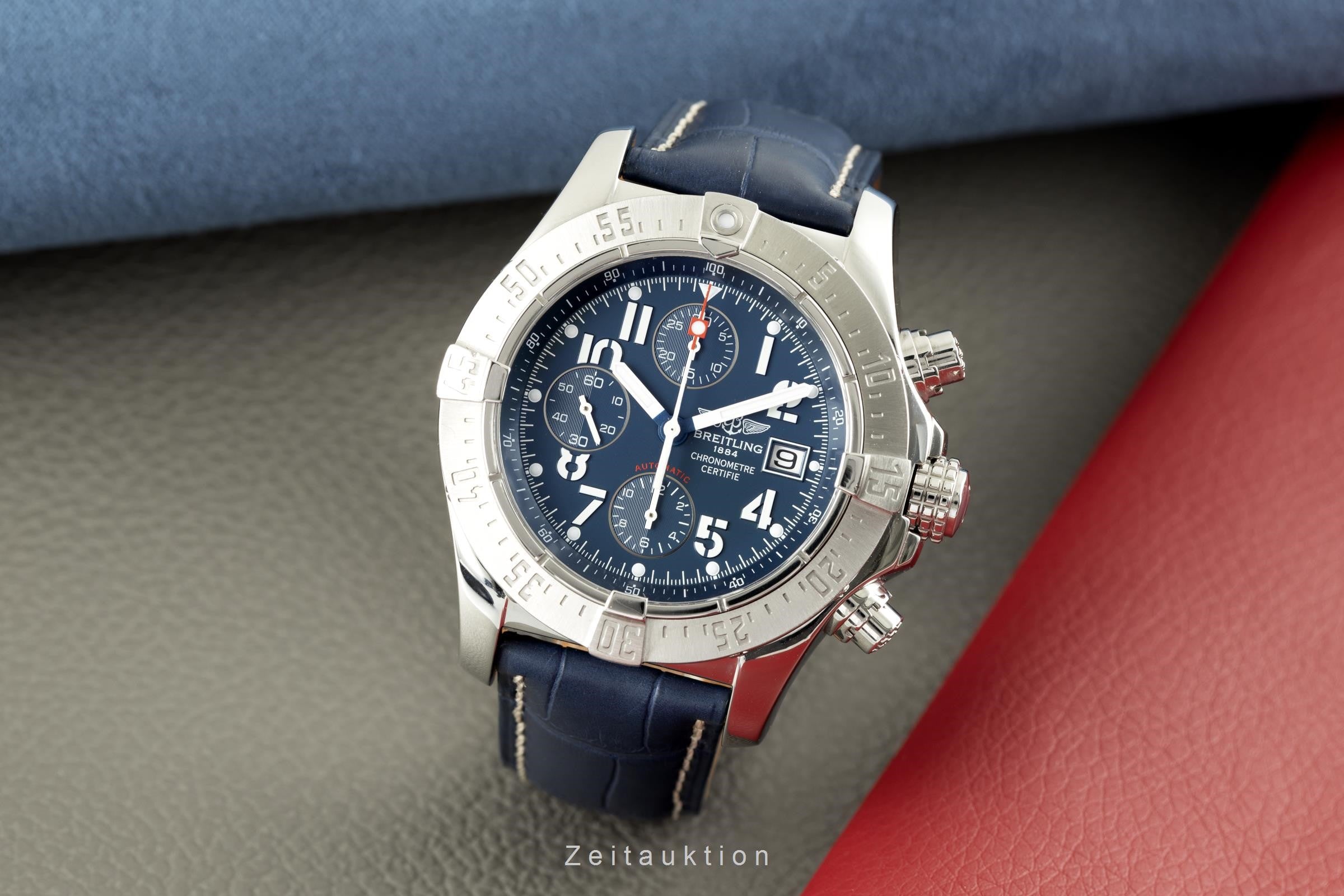 Breitling Avenger Skyland chronographe acier automatique montre pour hommes A13380 LP: 5250EUR  [2111056]