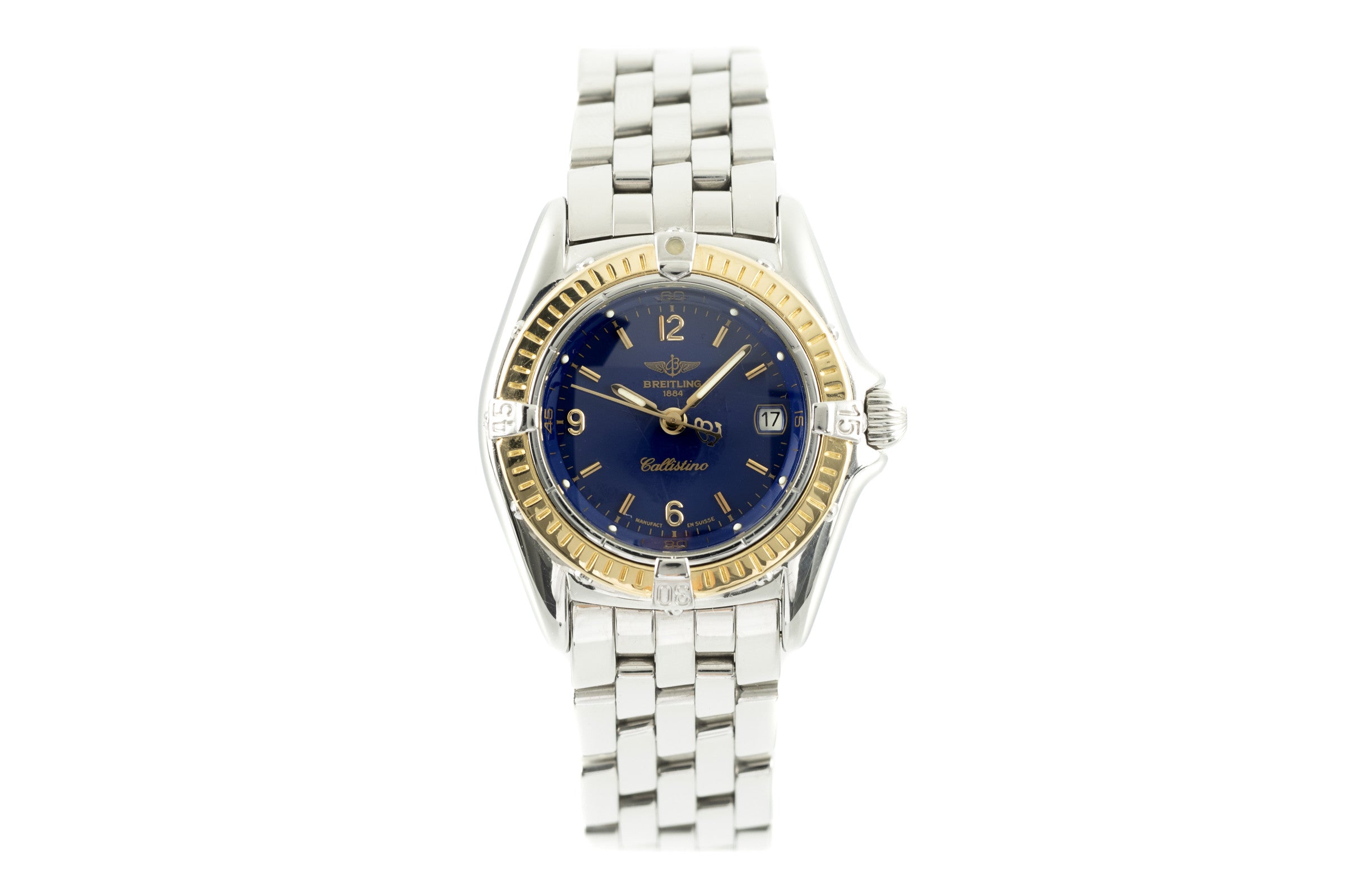 Breitling Callistino steel quartz women's watch D52045  [2111061]