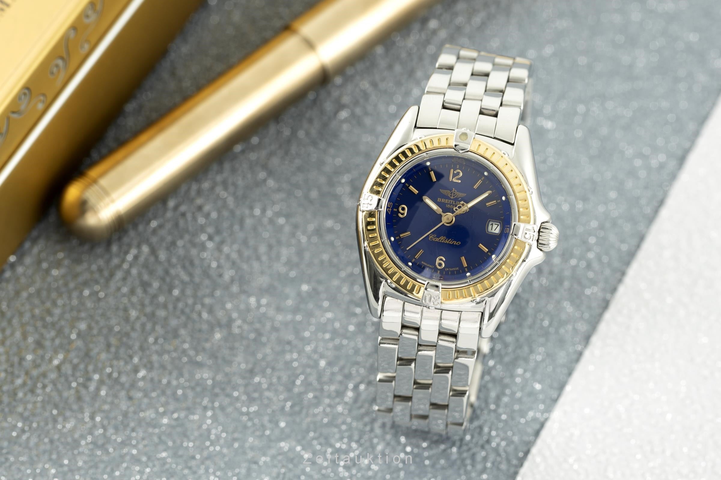 Breitling Callistino steel quartz women's watch D52045  [2111061]