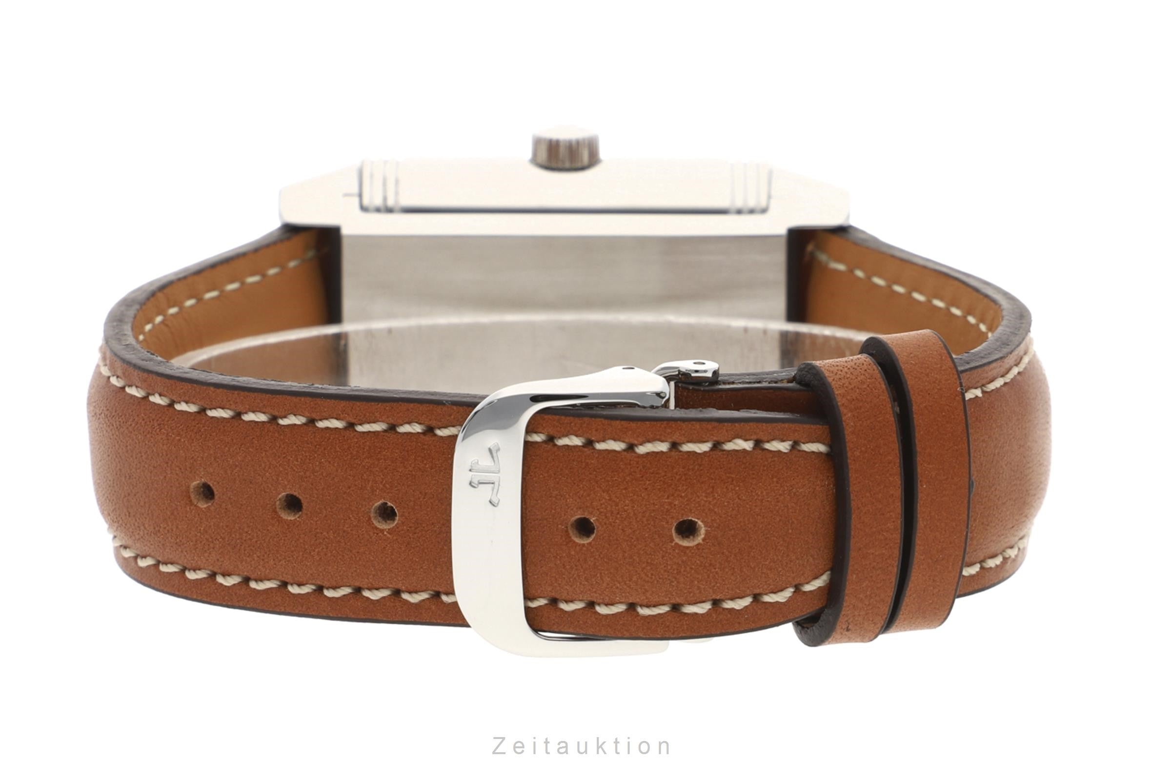 Jaeger LeCoultre Reverso acier à remontage manuel montre pour hommes 240.8.15, 3008420  [2111063]