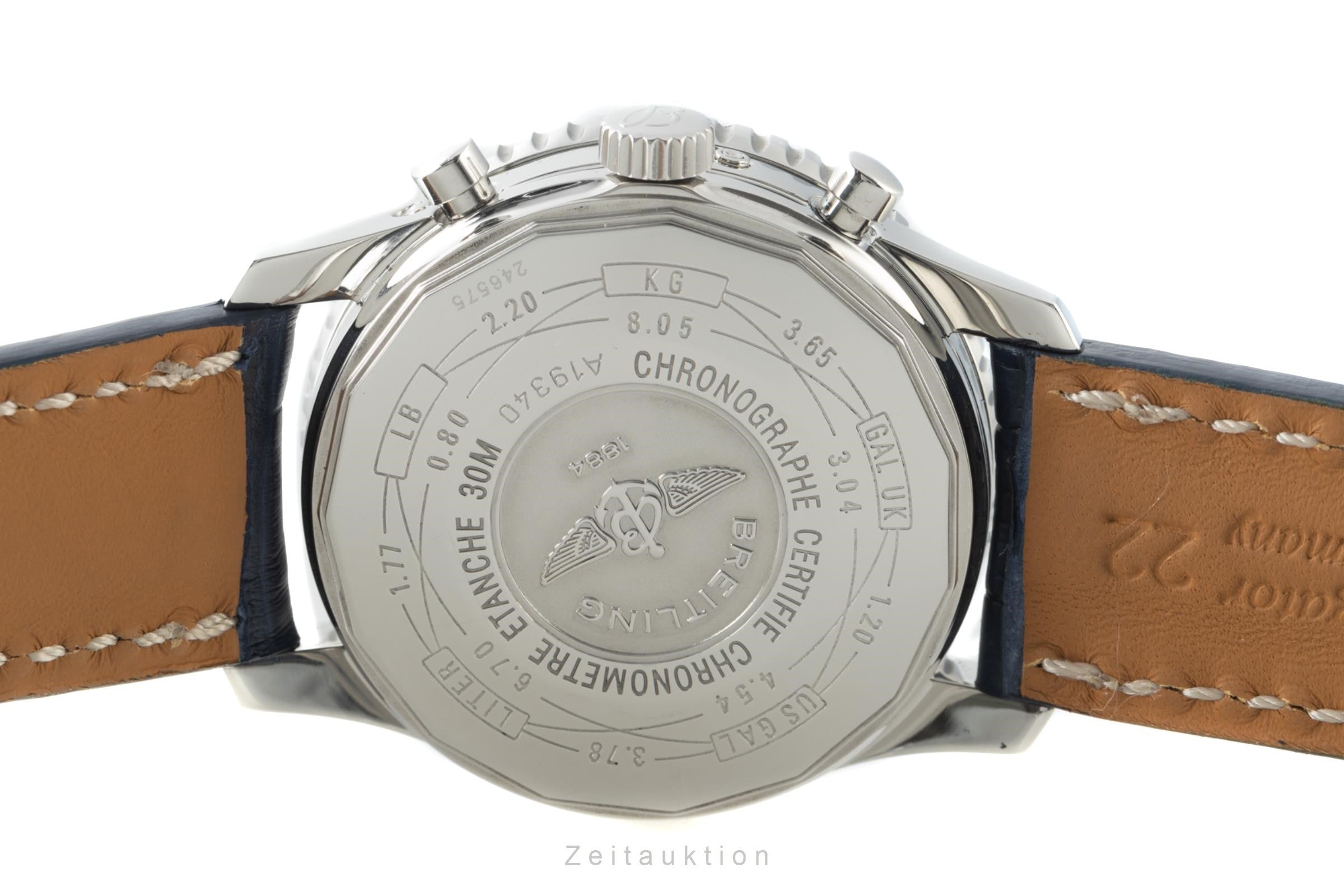 Breitling Navitimer Olympus Triple Date Chronograph Automatik A19340 VP: 7750 € [2111108]