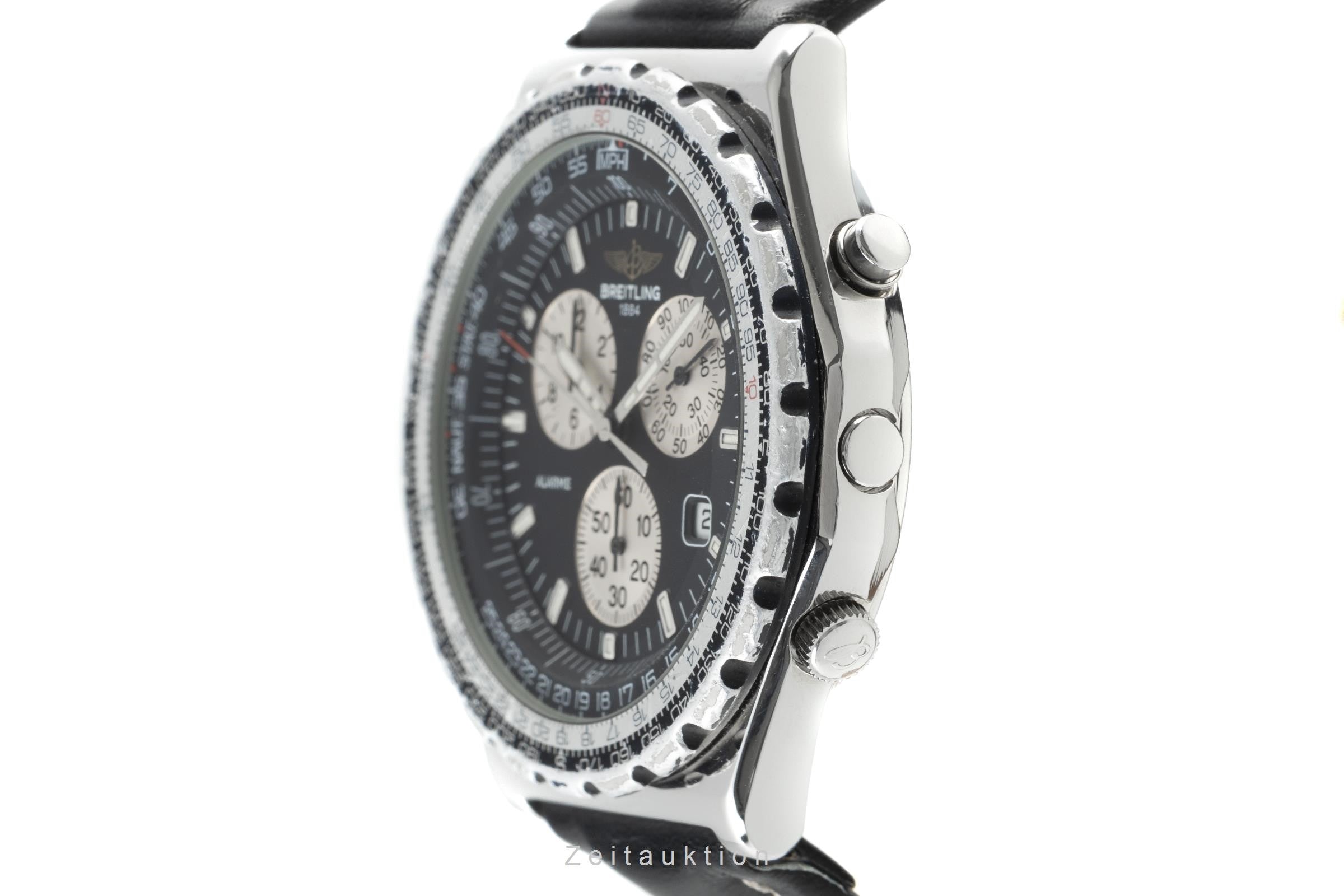 Breitling Jupiter Pilot chronograph steel quartz men's watch A59028  [2111115]