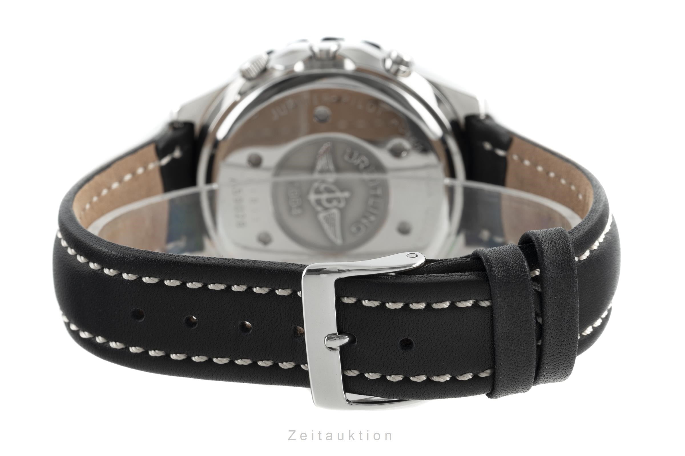 Breitling Jupiter Pilot chronograph steel quartz men's watch A59028  [2111115]