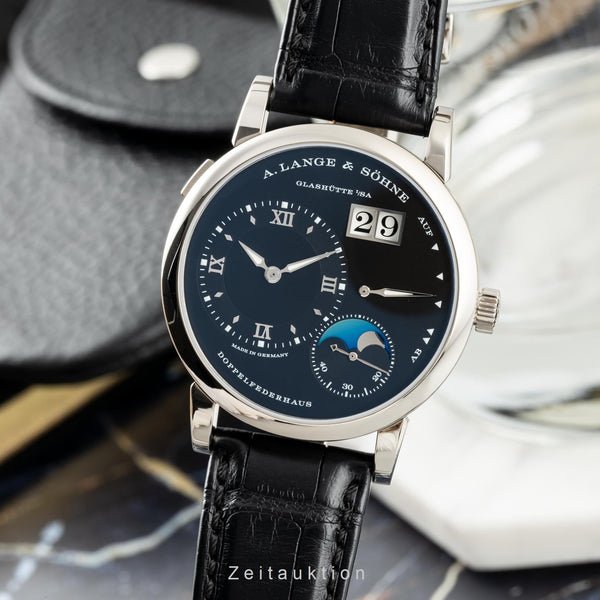 A. Lange & Söhne Lange 1 18K Weissgold Handaufzug Herrenuhr 192.029 NP: 43900,-€ [2111147]