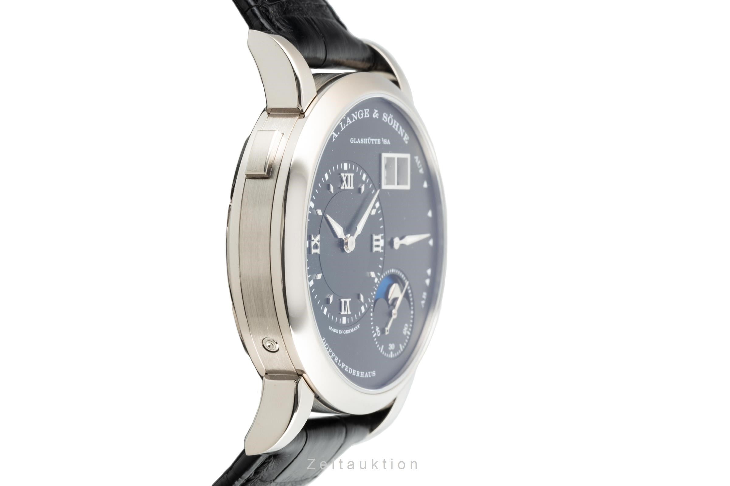 A. Lange & Söhne Lange 1 18K Weissgold Handaufzug Herrenuhr 192.029 NP: 43900,-€ [2111147]