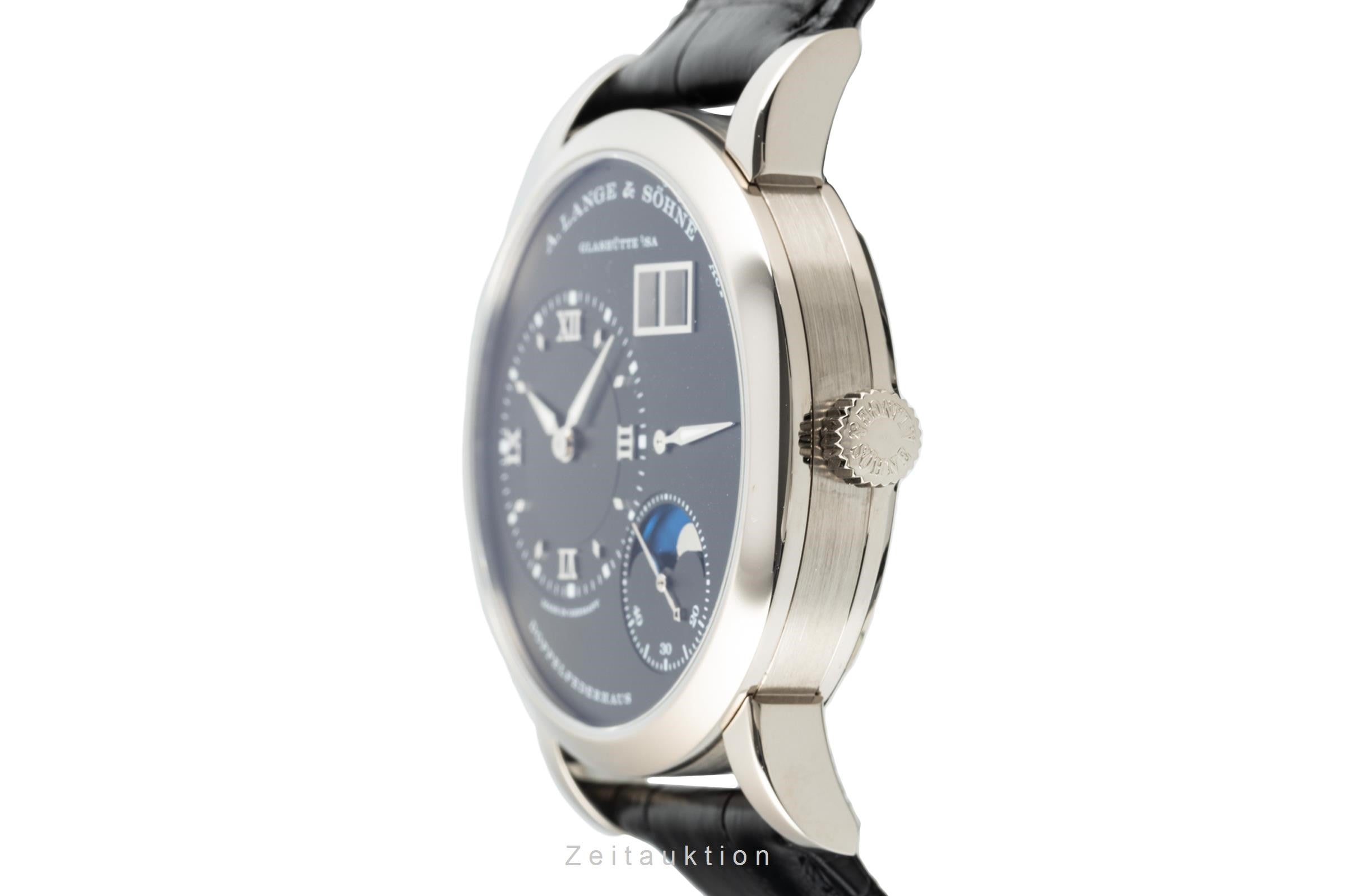 A. Lange & Söhne Lange 1 18K Weissgold Handaufzug Herrenuhr 192.029 NP: 43900,-€ [2111147]