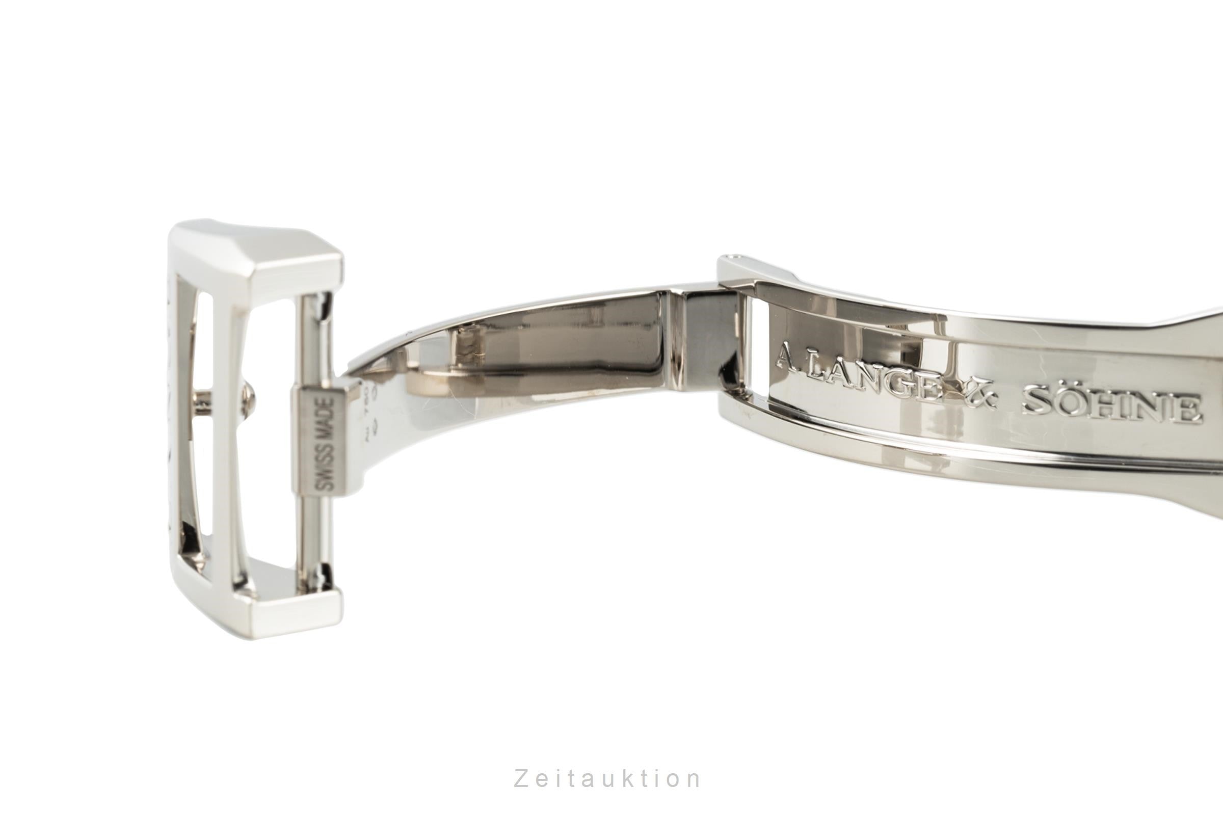 A. Lange & Söhne Lange 1 18K Weissgold Handaufzug Herrenuhr 192.029 NP: 43900,-€ [2111147]
