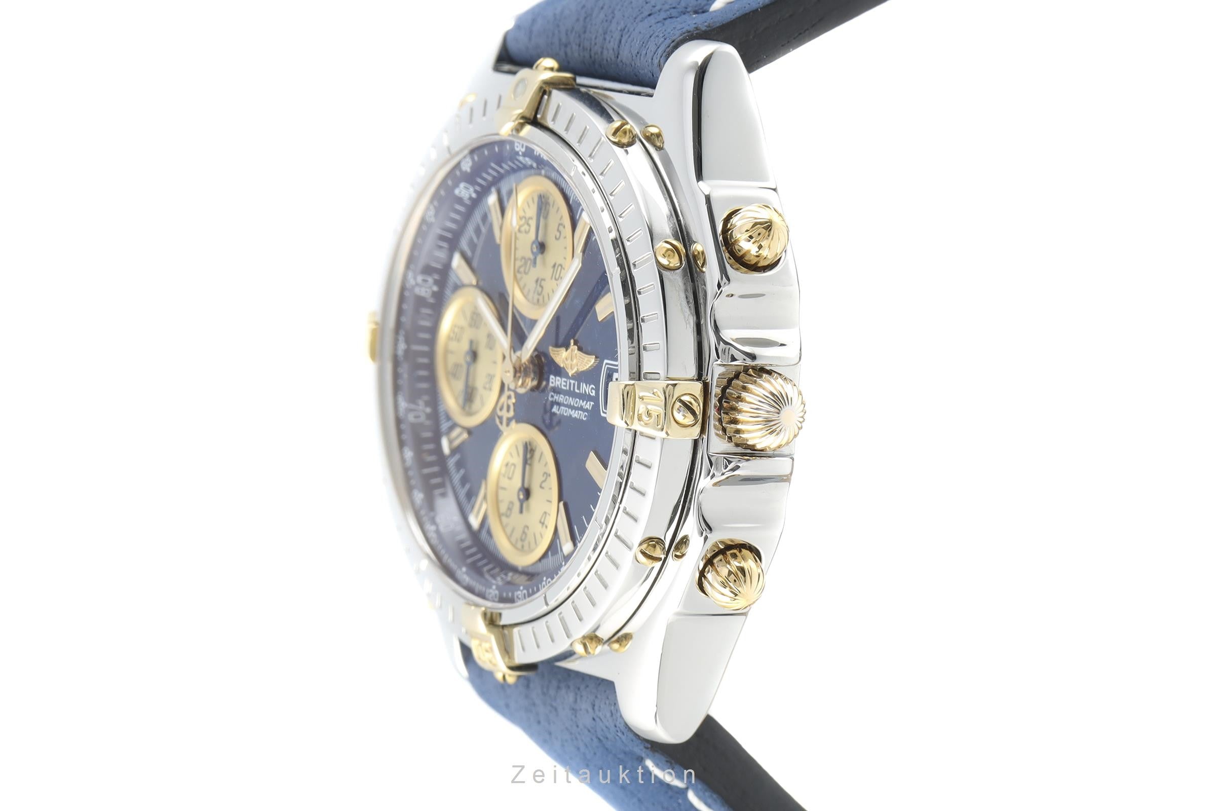 Breitling Chronomat chronographe acier / or  automatique montre pour hommes B13050.1  [2111156]