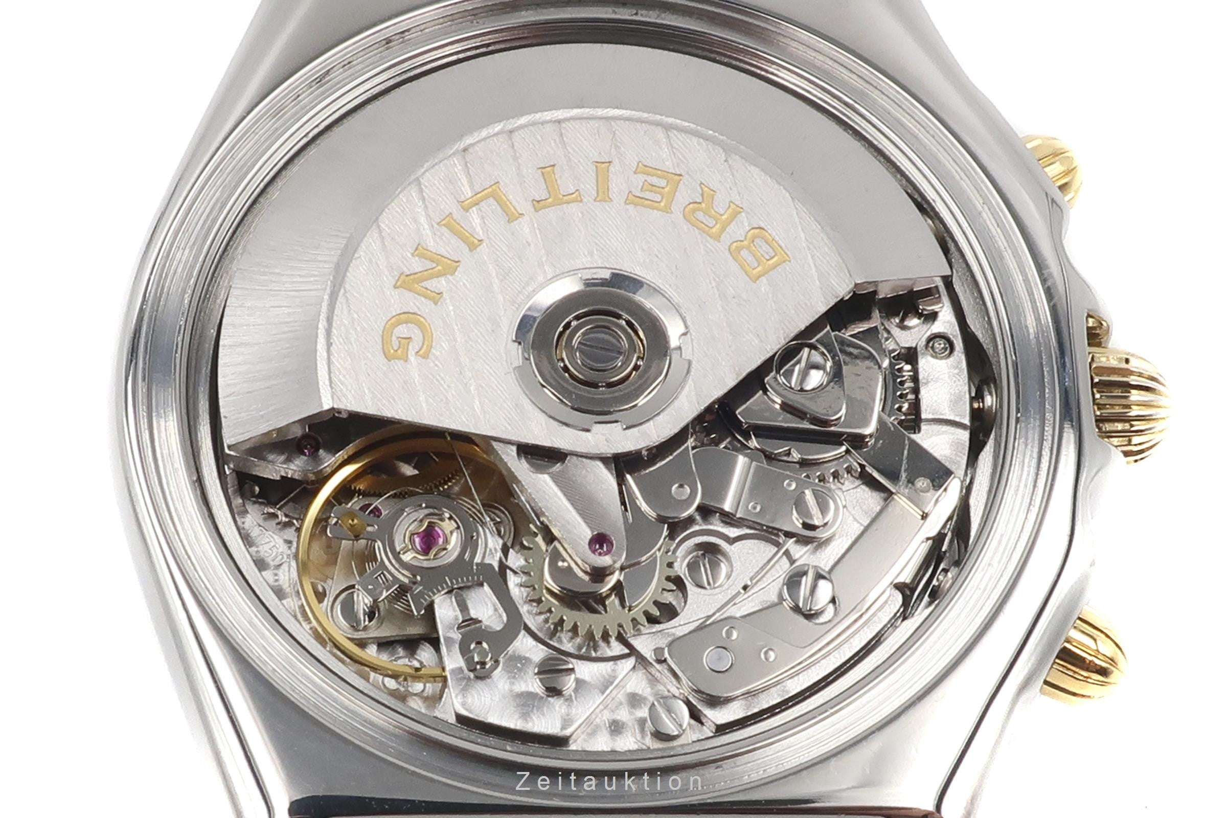 Breitling Chronomat chronographe acier / or  automatique montre pour hommes B13050.1  [2111156]