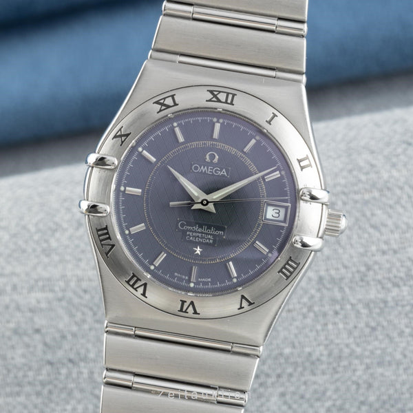 Omega Constellation steel quartz men's watch 1552.40.00, 396.1202  [2111164]