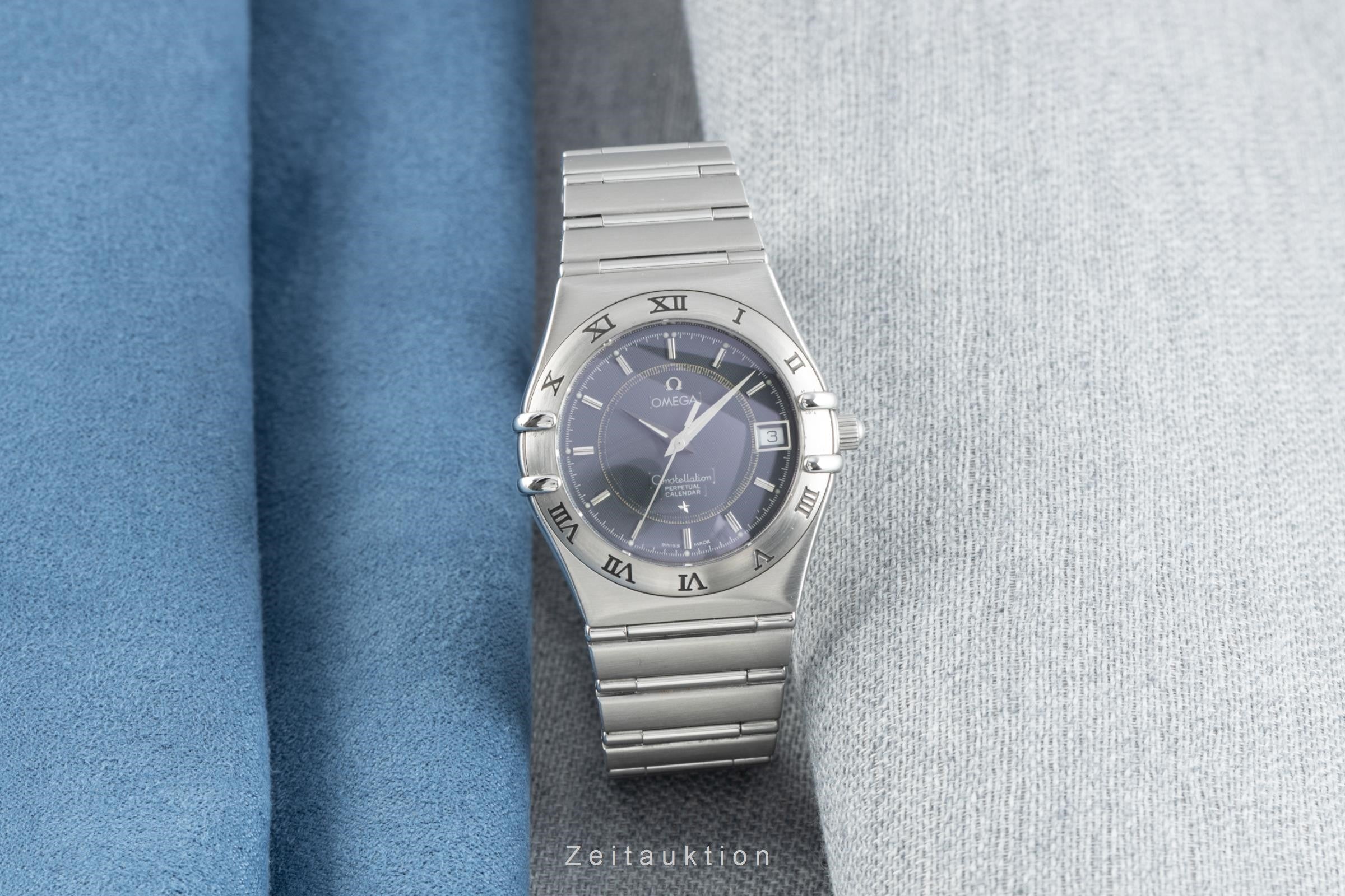 Omega Constellation steel quartz men's watch 1552.40.00, 396.1202  [2111164]