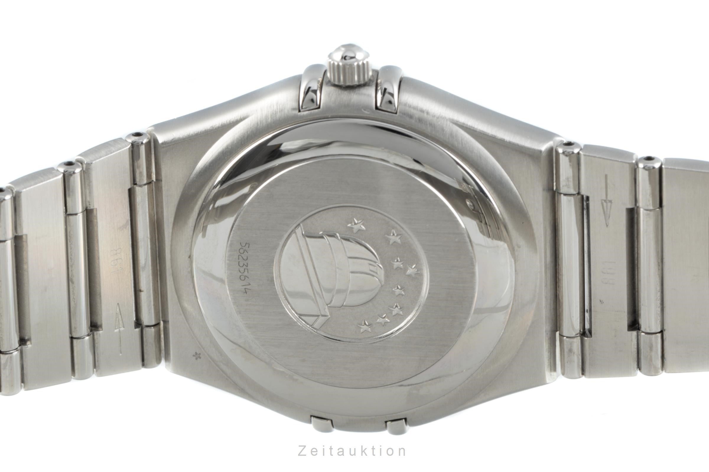 Omega Constellation steel quartz men's watch 1552.40.00, 396.1202  [2111164]