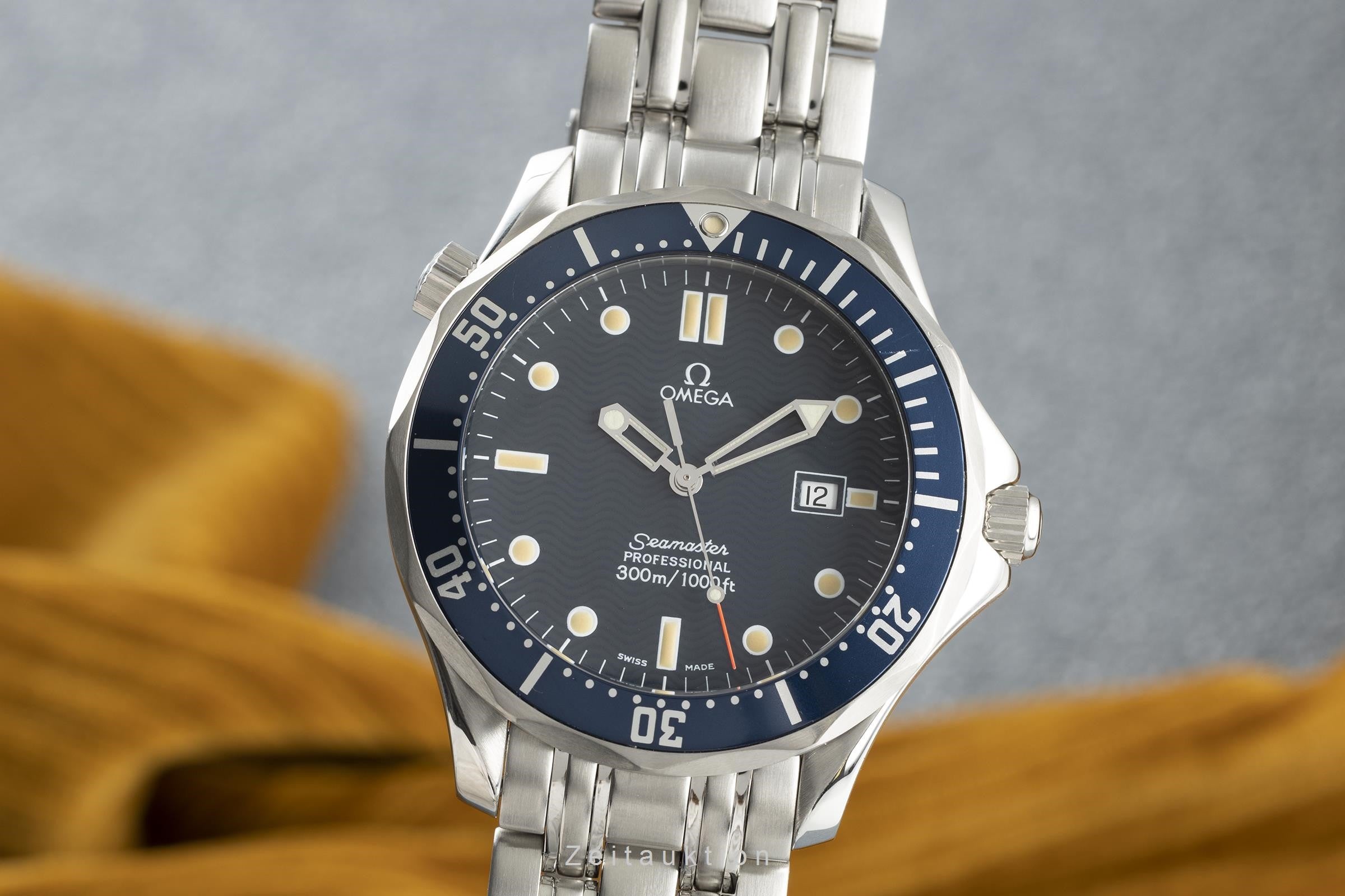 Omega Seamaster steel quartz men's watch 196.1503, 396.1503  [2111174]