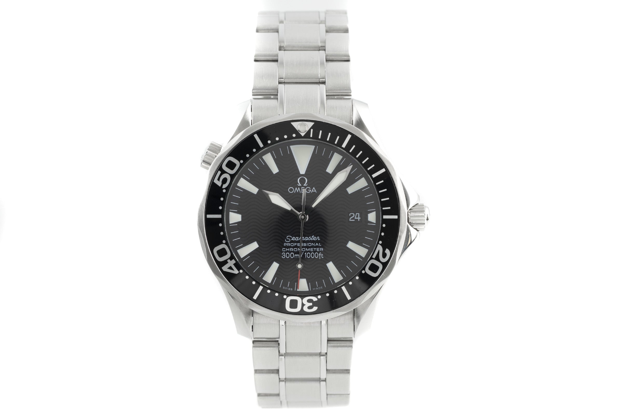 Omega Seamaster acero automático reloj para caballeros 2254.50.00 LP: 5300EUR  [2111179]