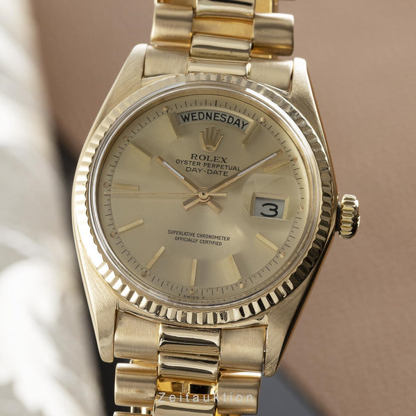 Rolex Day-Date 18 ct gold automatic men's watch 1803  [2111184]
