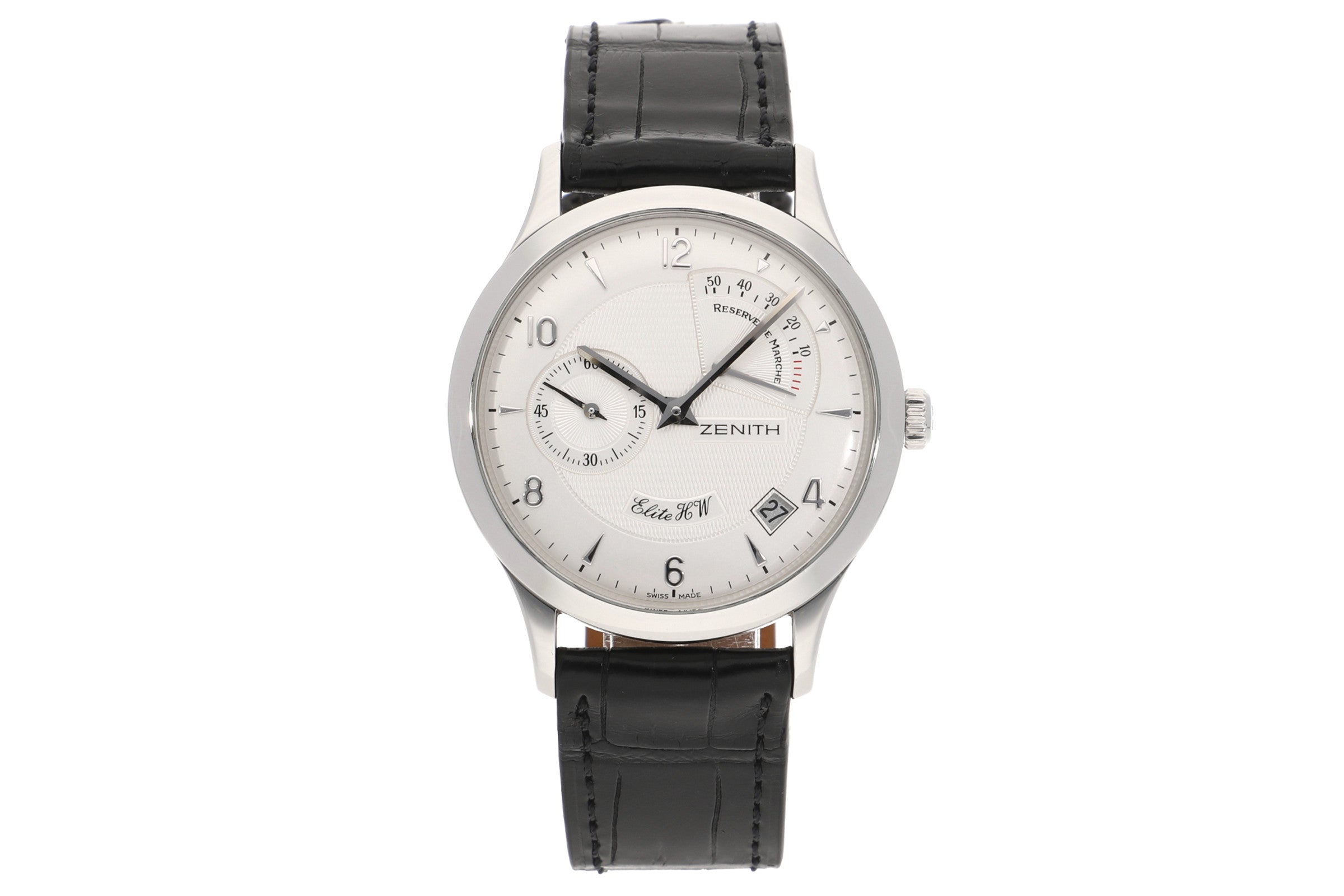 Zenith Elite steel manual winding men's watch 01.1125.655  [2111194]