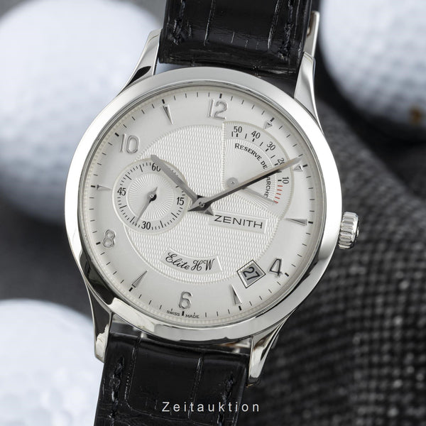 Zenith Elite steel manual winding men's watch 01.1125.655  [2111194]