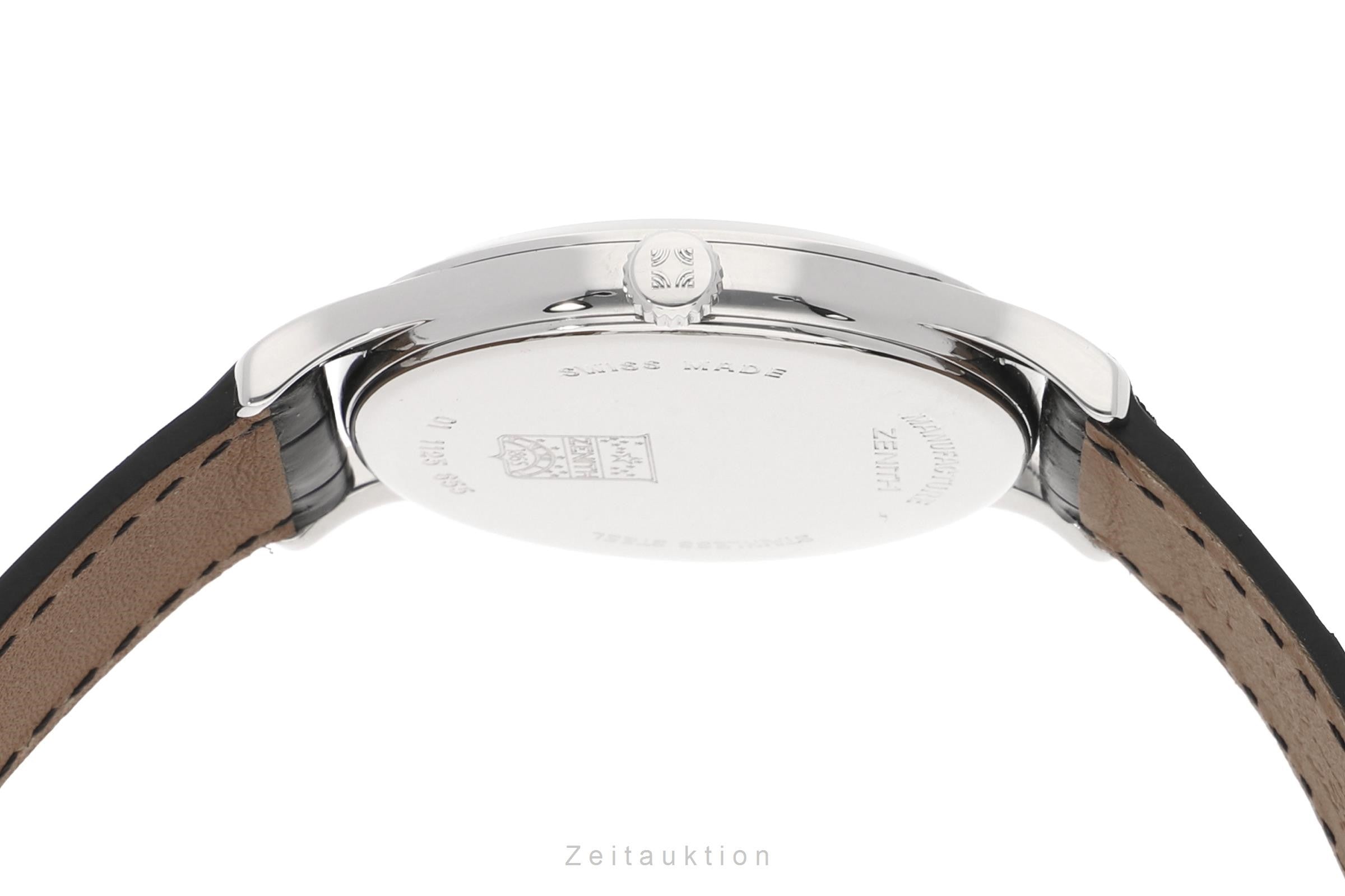 Zenith Elite steel manual winding men's watch 01.1125.655  [2111194]
