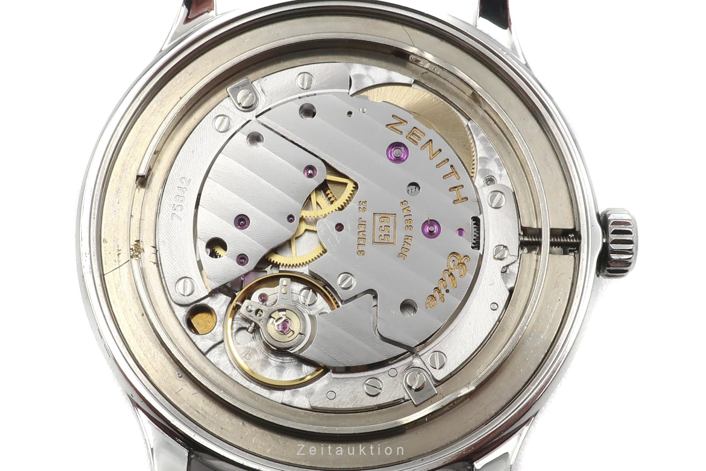 Zenith Elite steel manual winding men's watch 01.1125.655  [2111194]