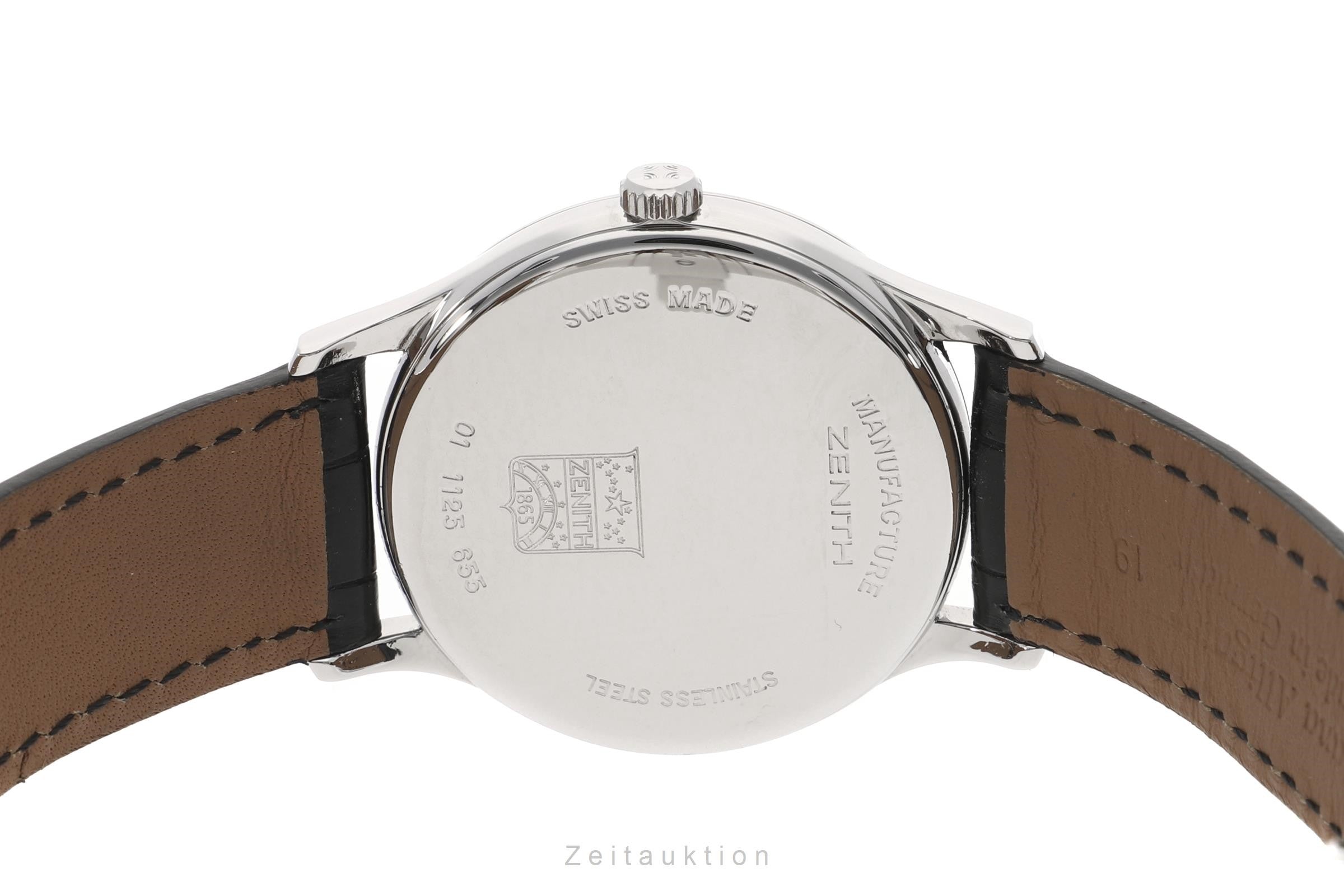 Zenith Elite steel manual winding men's watch 01.1125.655  [2111194]