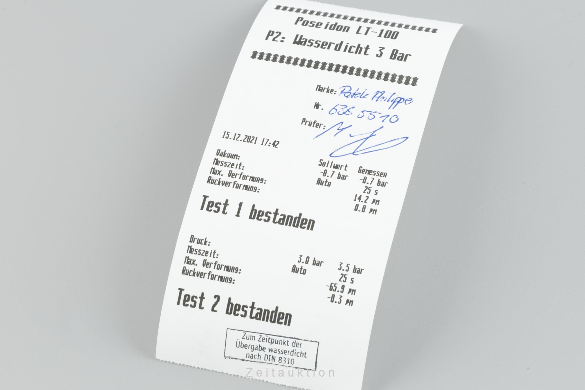 Patek Philippe Calatrava acero automático reloj para caballeros 6007A-001 Limited  [2111225]