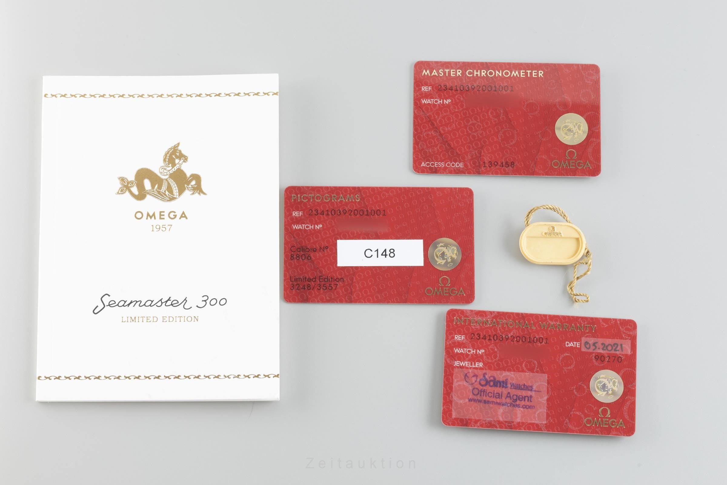 Omega Seamaster 300 "Die 1957 Trilogy" Co-Axial Ref. 234.10.39.20.01.001 B&P [2111234]