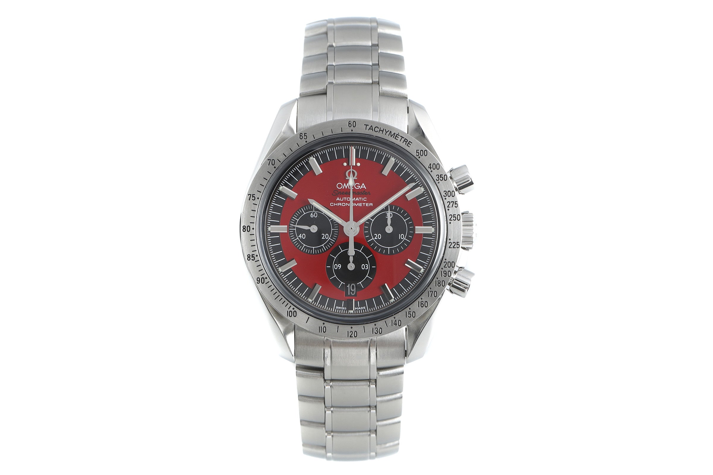 Omega Speedmaster Legend Michael Schumacher Chronograph Ref. 3506.61.00 B&P [2111235]