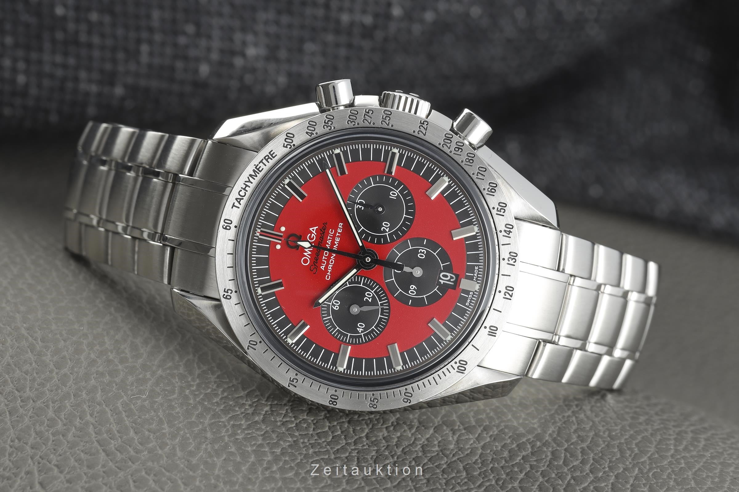 Omega Speedmaster Legend Michael Schumacher Chronograph Ref. 3506.61.00 B&P [2111235]