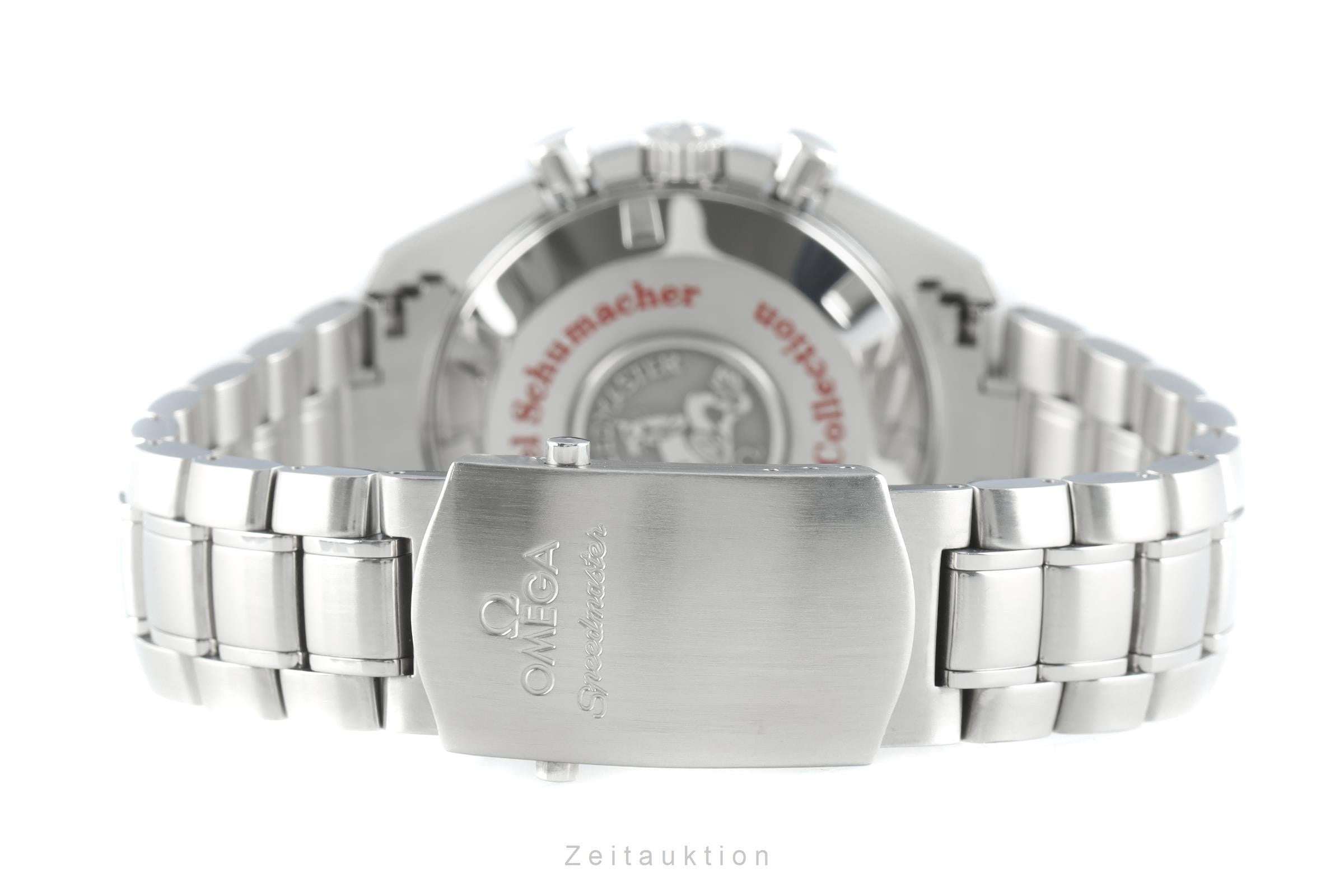 Omega Speedmaster Legend Michael Schumacher Chronograph Ref. 3506.61.00 B&P [2111235]