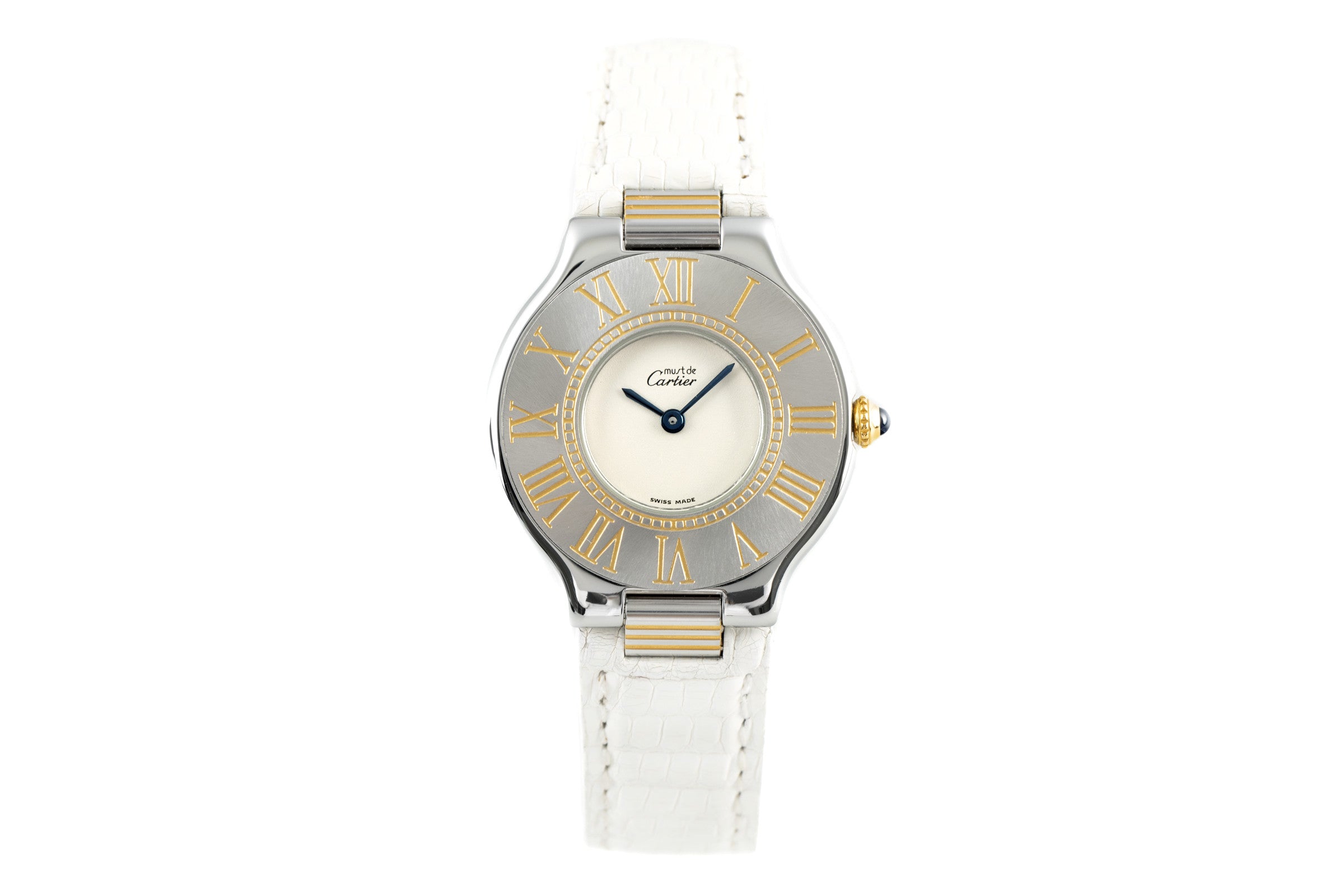 Cartier Must De Cartier 21 acciaio / oro quarzo orologio da donna LP: 10500EUR  [2111325]