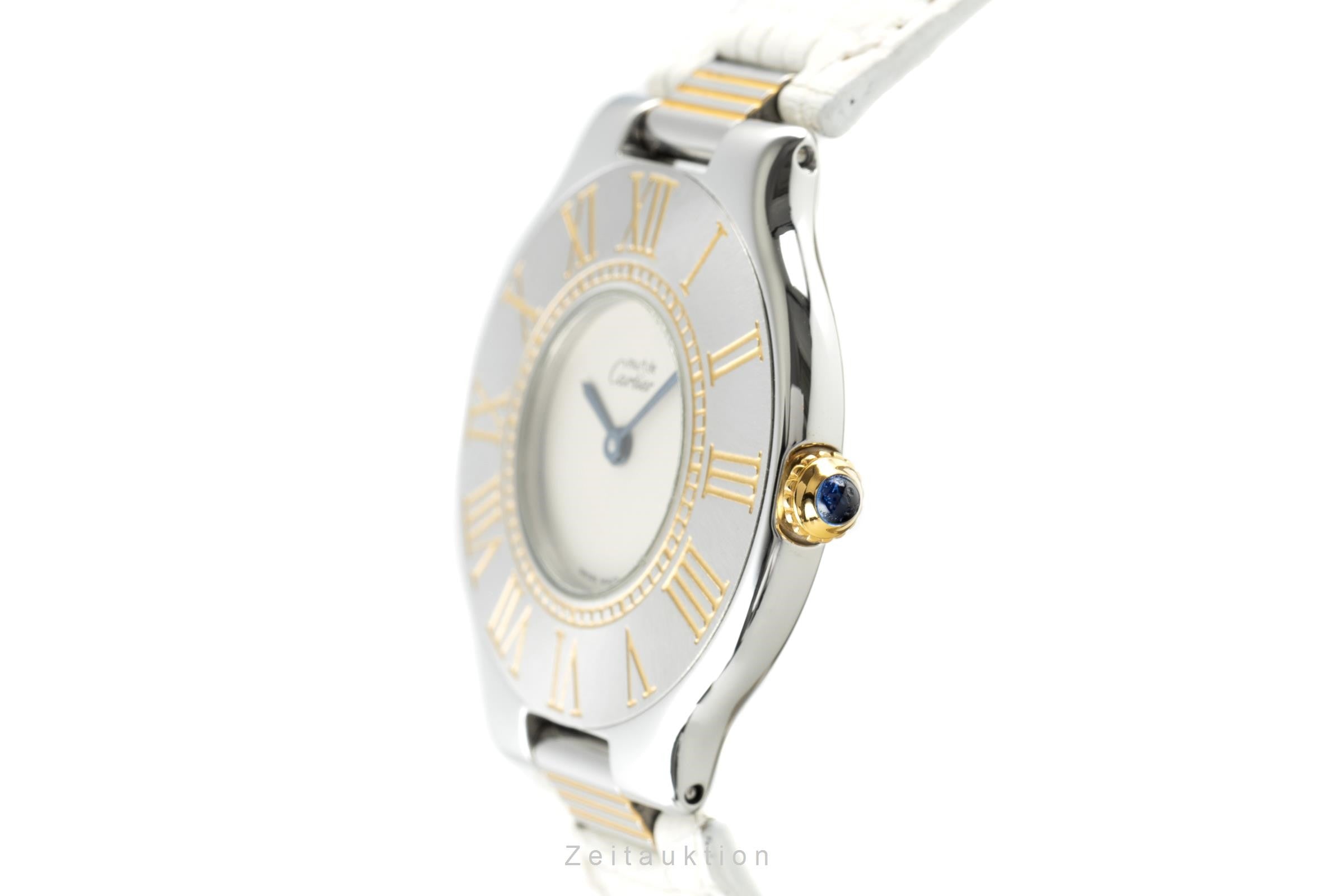 Cartier Must De Cartier 21 acciaio / oro quarzo orologio da donna LP: 10500EUR  [2111325]