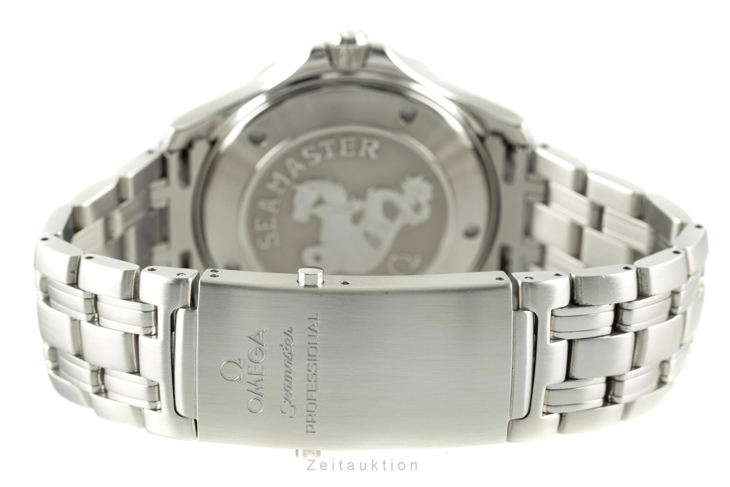 Omega Seamaster acciaio quarzo orologio da uomo 2221.80.00, 196.1504  [2111332]