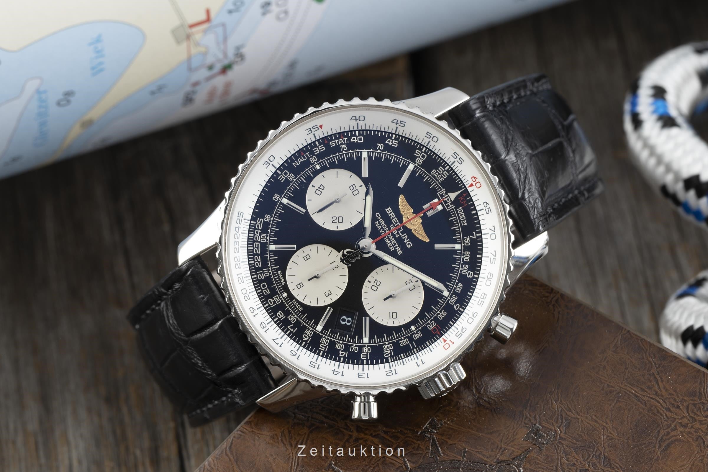 Breitling Navitimer Chronograph Automatik Stahl Herrenuhr Ref. AB0120 VP: 7750 € [2111422]
