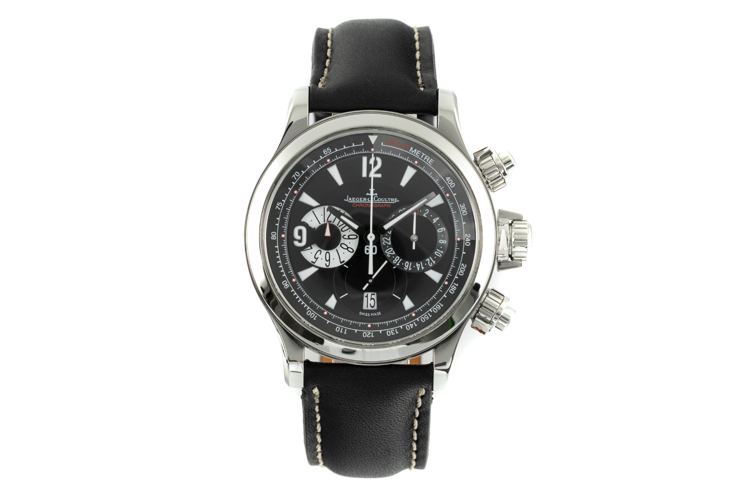 Jaeger LeCoultre Master Compressor chronograph steel automatic men's watch 146.8.25  [2111476]