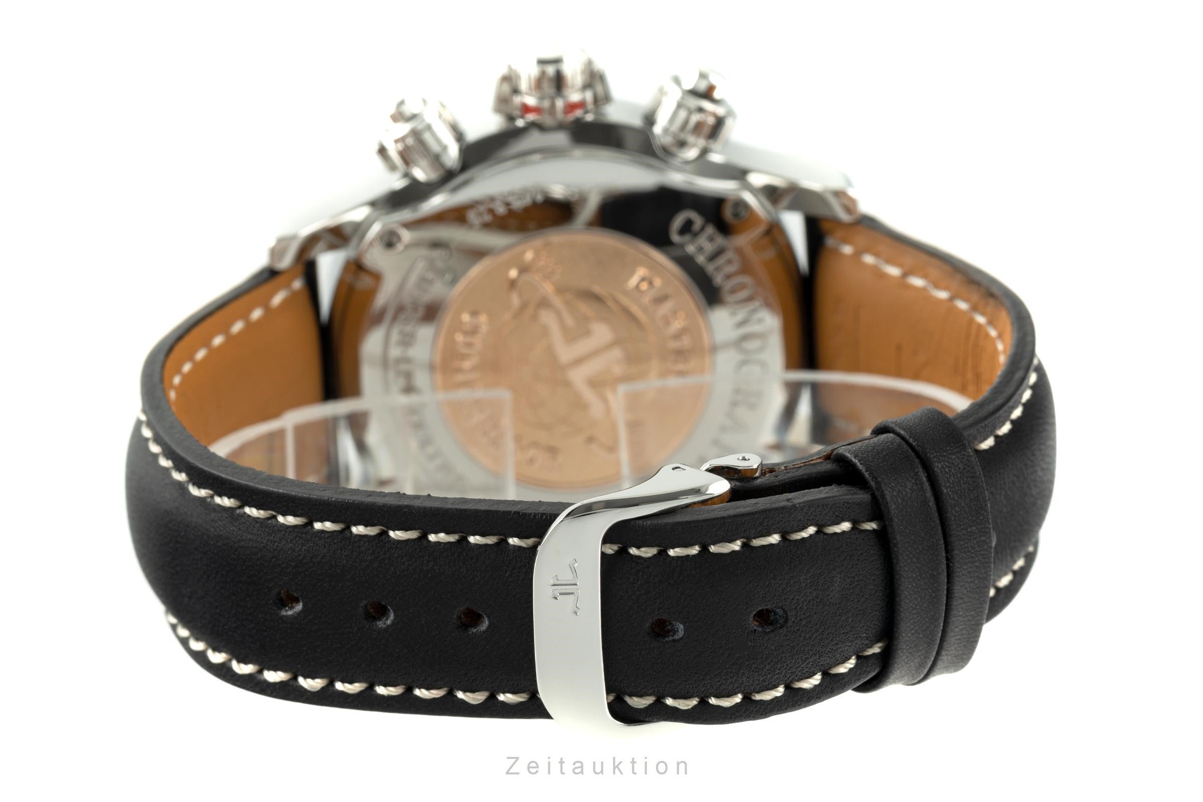 Jaeger LeCoultre Master Compressor chronograph steel automatic men's watch 146.8.25  [2111476]