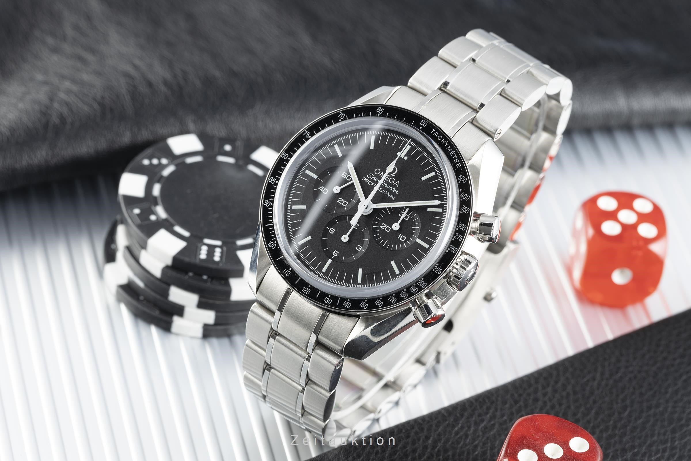 Omega Speedmaster Moonwatch Chronograph Handaufzug Ref. 311.30.42.30.01.006 B&P [2111480]