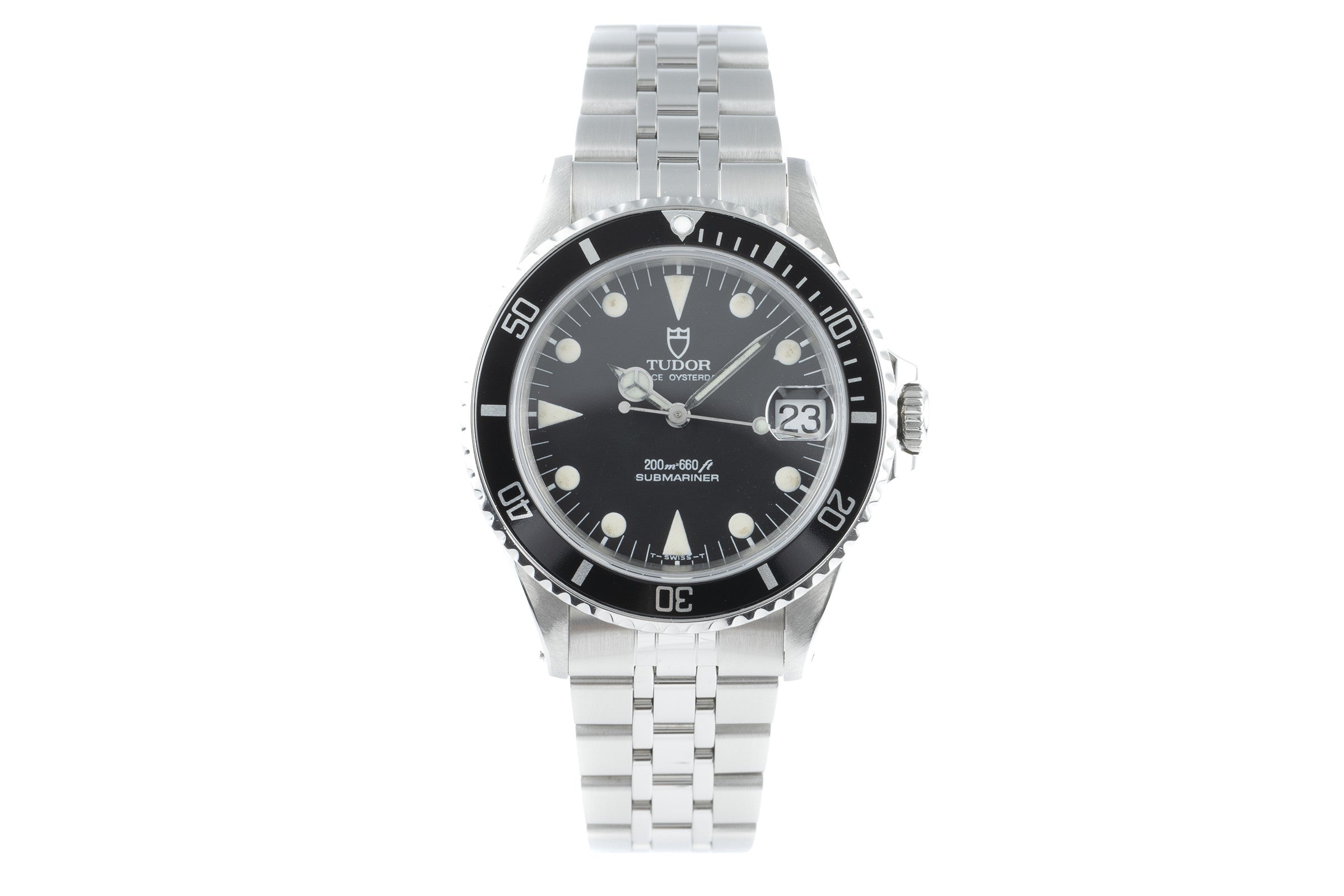 Tudor Submariner Prince Oysterdate Rolex Case Automatik Stahl Herrenuhr 75090 [2111481]