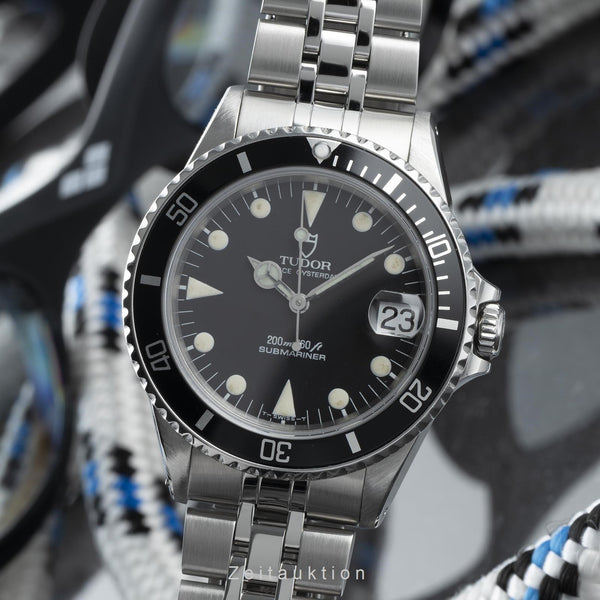 Tudor Submariner Prince Oysterdate Rolex Case Automatik Stahl Herrenuhr 75090 [2111481]