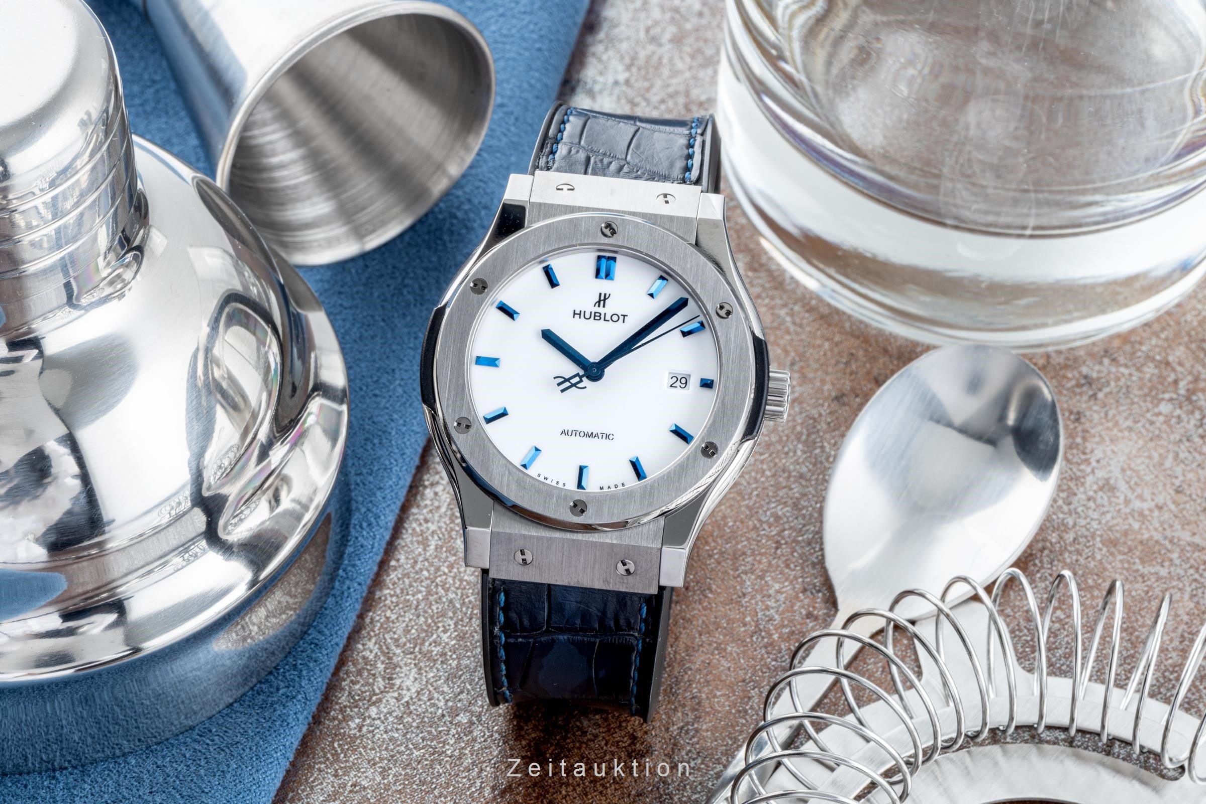 Hublot Classic Fusion titanio automático reloj para caballeros 542.NX.2210.LR LP: 7600EUR  [2200041]