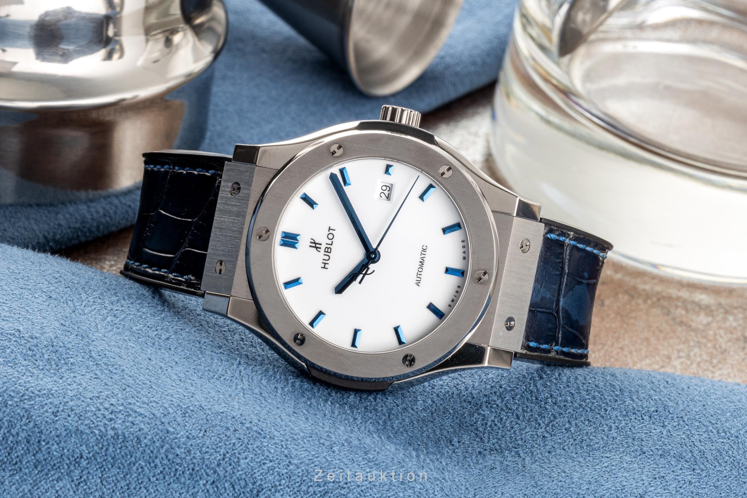 Hublot Classic Fusion titanio automático reloj para caballeros 542.NX.2210.LR LP: 7600EUR  [2200041]