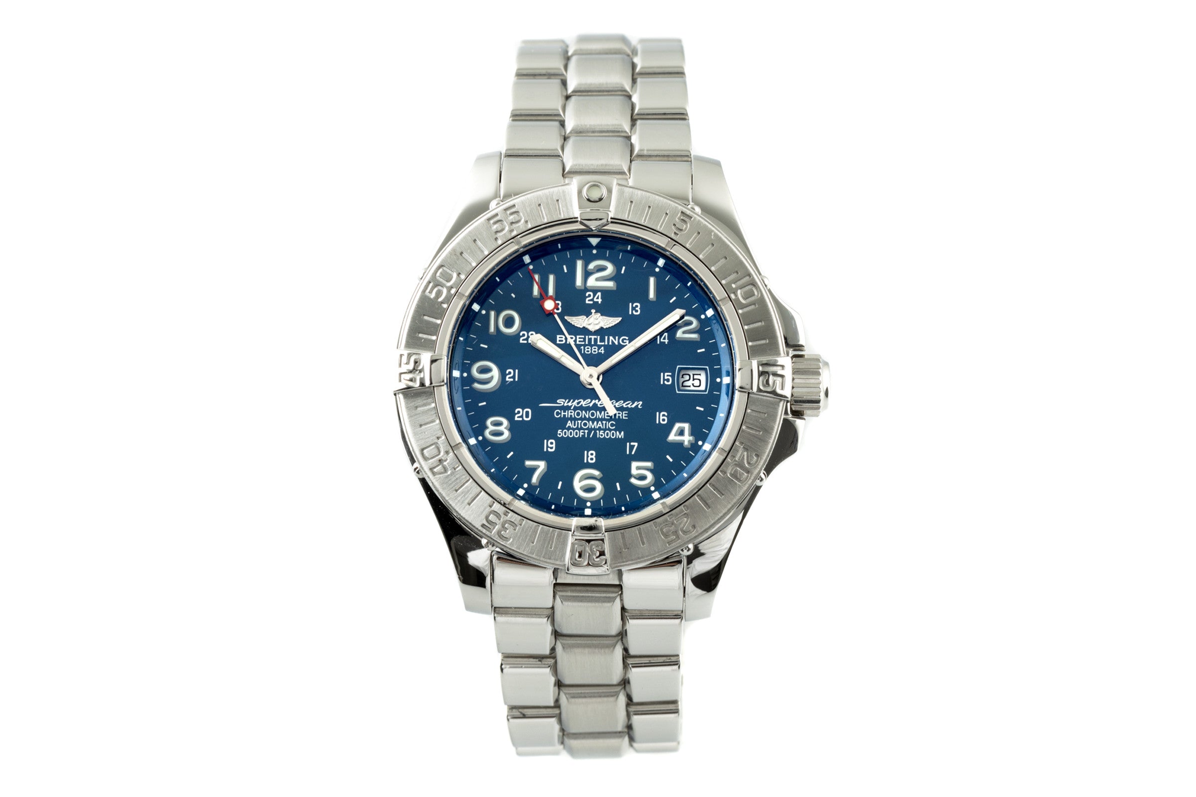 Breitling Superocean acero automático reloj para caballeros A17360 LP: 3950EUR  [2200049]