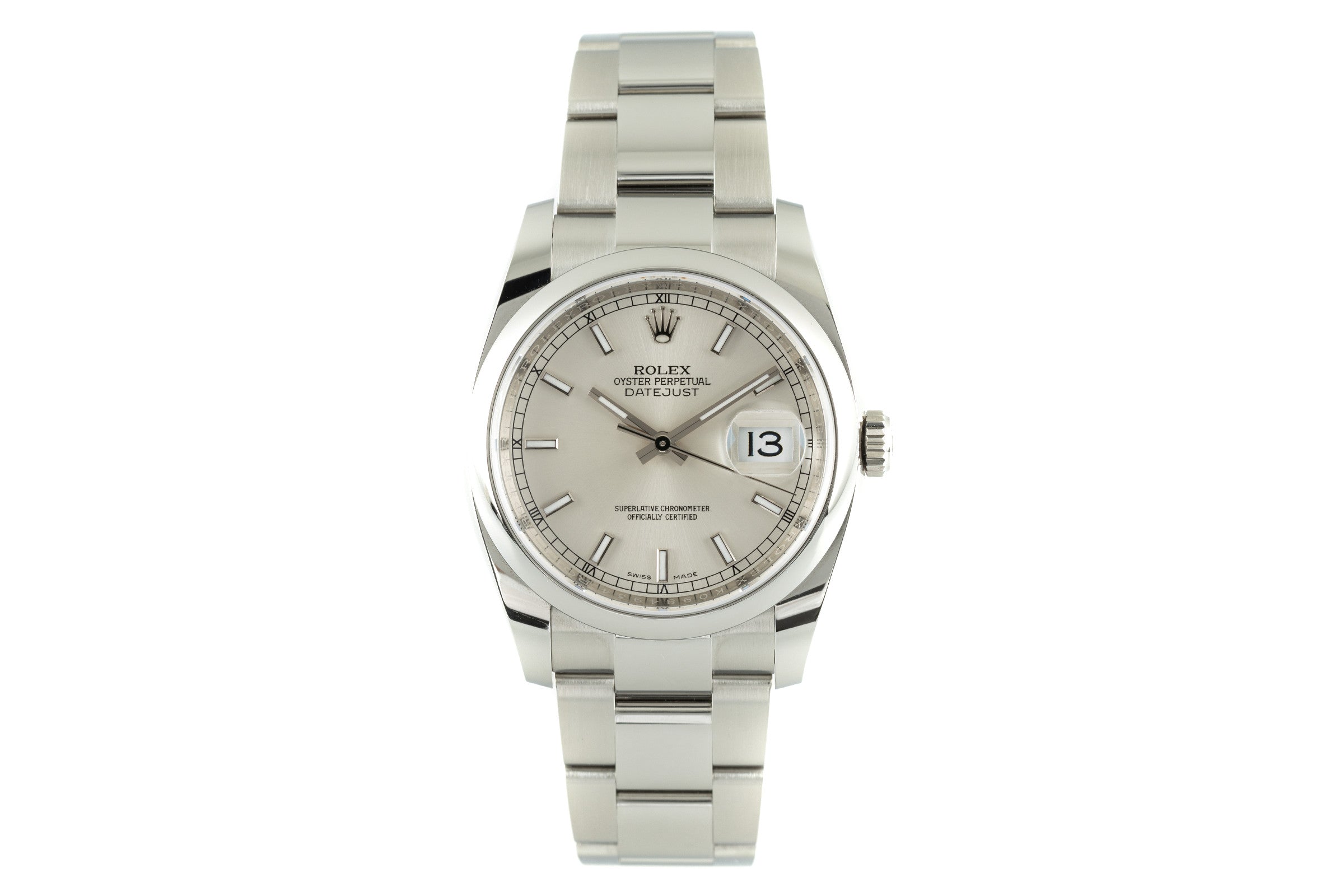 Rolex Datejust steel automatic Kal. 3135 Ref. 116200 | 2200183