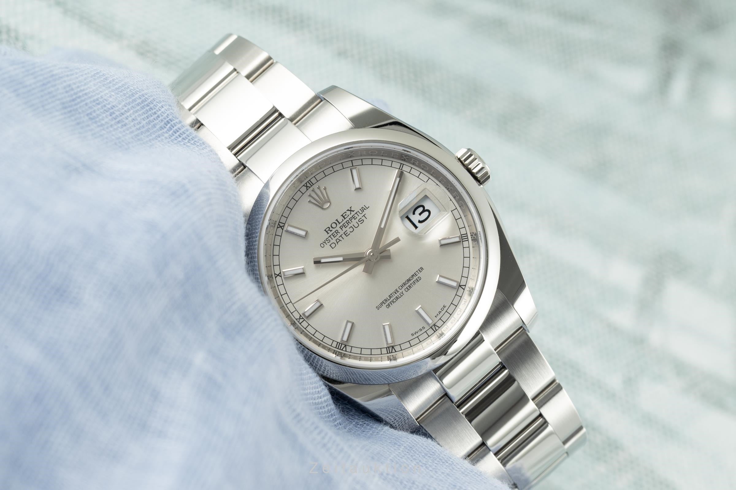 Rolex Datejust acero automático reloj para caballeros 116200  [2200183]